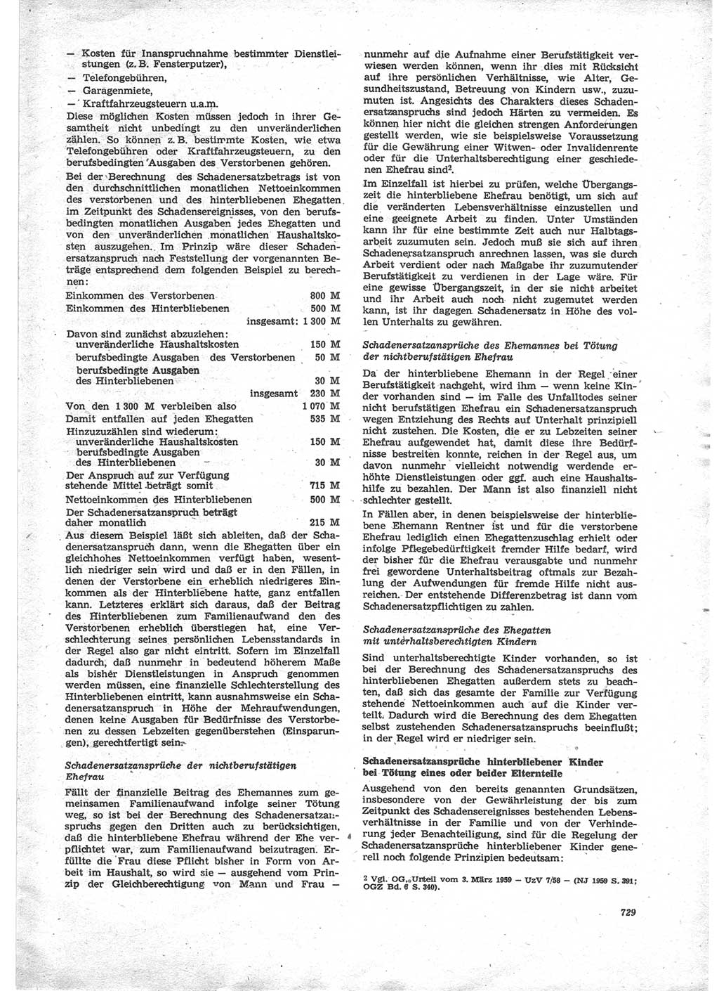 Neue Justiz (NJ), Zeitschrift für Recht und Rechtswissenschaft [Deutsche Demokratische Republik (DDR)], 24. Jahrgang 1970, Seite 729 (NJ DDR 1970, S. 729)