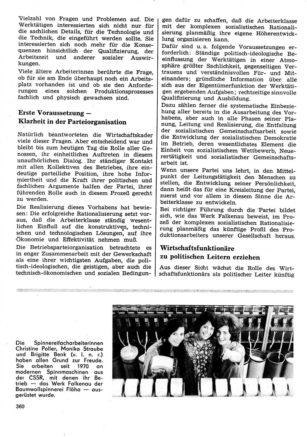 Neuer Weg (NW), Organ des Zentralkomitees (ZK) der SED (Sozialistische Einheitspartei Deutschlands) für Fragen des Parteilebens, 26. Jahrgang [Deutsche Demokratische Republik (DDR)] 1971, Seite 360 (NW ZK SED DDR 1971, S. 360)