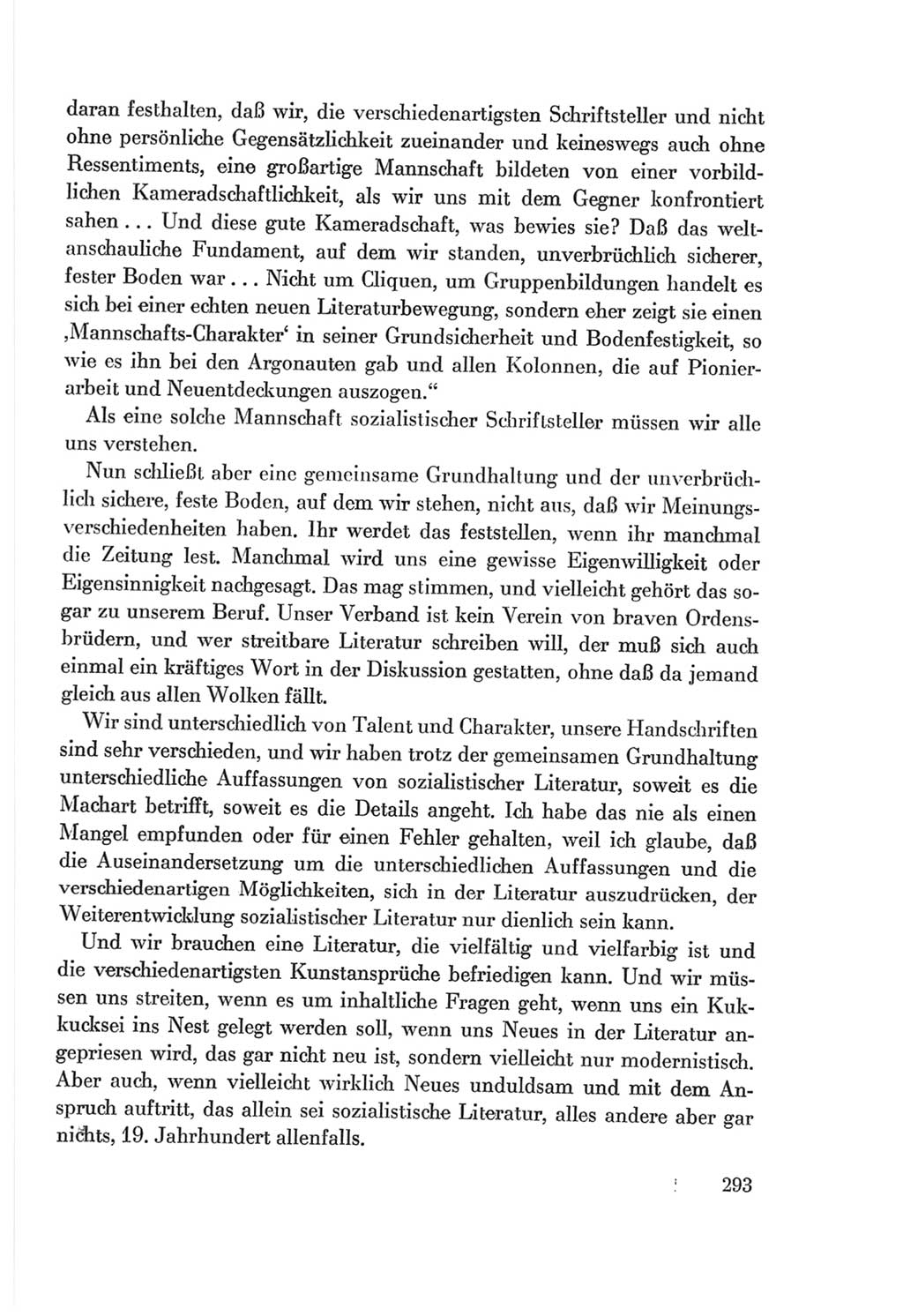 Protokoll der Verhandlungen des Ⅷ. Parteitages der Sozialistischen Einheitspartei Deutschlands (SED) [Deutsche Demokratische Republik (DDR)] 1971, Band 1, Seite 293 (Prot. Verh. Ⅷ. PT SED DDR 1971, Bd. 1, S. 293)