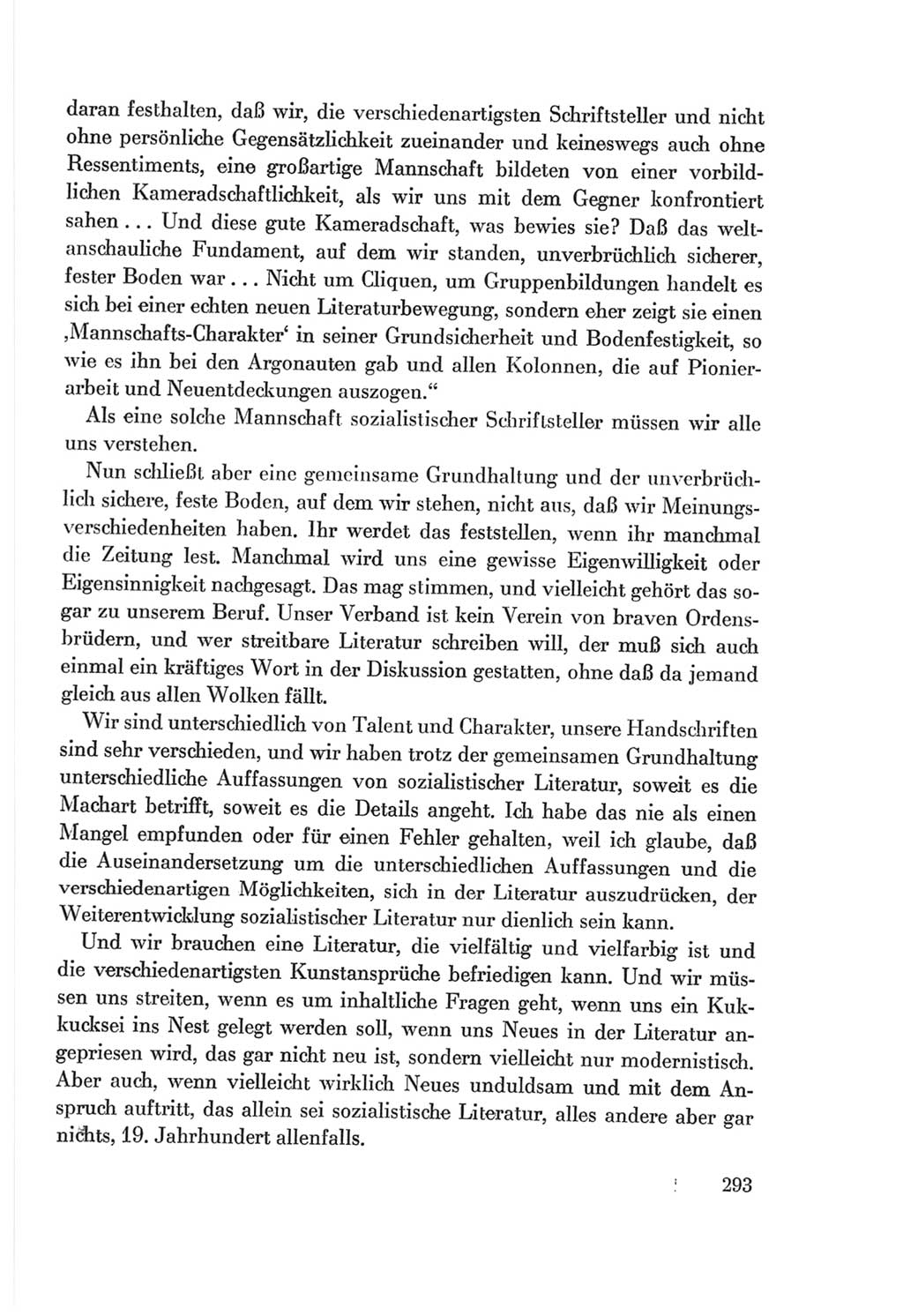 Protokoll der Verhandlungen des Ⅷ. Parteitages der Sozialistischen Einheitspartei Deutschlands (SED) [Deutsche Demokratische Republik (DDR)] 1971, Band 1, Seite 293 (Prot. Verh. Ⅷ. PT SED DDR 1971, Bd. 1, S. 293)