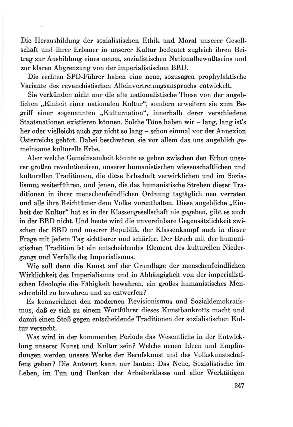 Protokoll der Verhandlungen des Ⅷ. Parteitages der Sozialistischen Einheitspartei Deutschlands (SED) [Deutsche Demokratische Republik (DDR)] 1971, Band 1, Seite 347 (Prot. Verh. Ⅷ. PT SED DDR 1971, Bd. 1, S. 347)