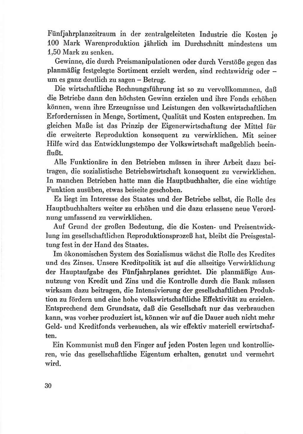 Protokoll der Verhandlungen des Ⅷ. Parteitages der Sozialistischen Einheitspartei Deutschlands (SED) [Deutsche Demokratische Republik (DDR)] 1971, Band 2, Seite 30 (Prot. Verh. Ⅷ. PT SED DDR 1971, Bd. 2, S. 30)