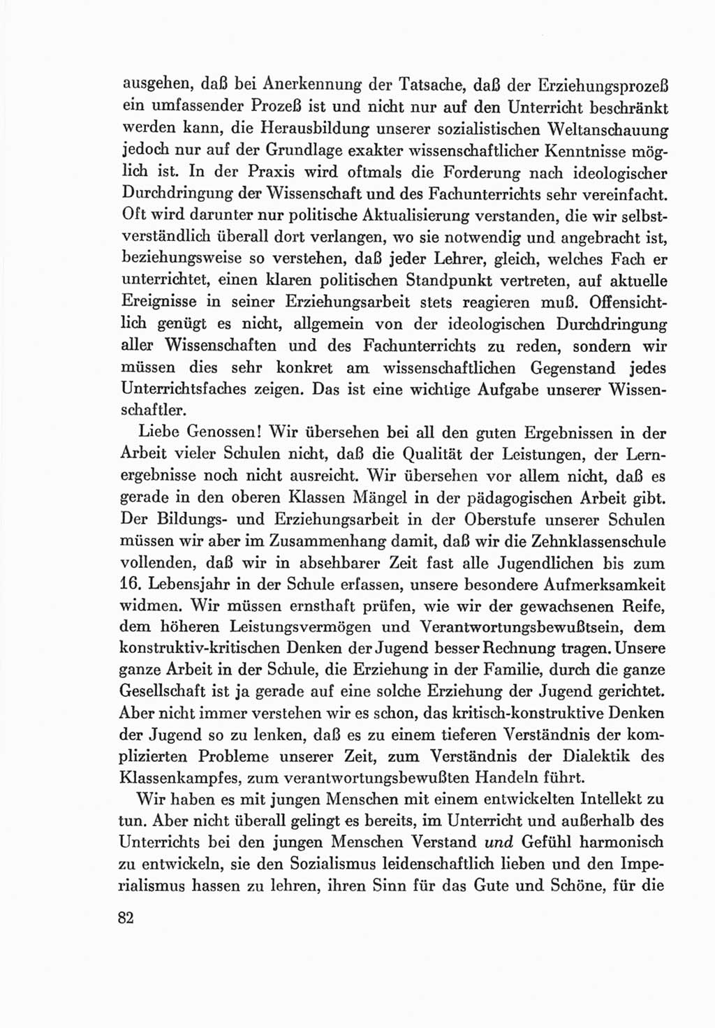 Protokoll der Verhandlungen des Ⅷ. Parteitages der Sozialistischen Einheitspartei Deutschlands (SED) [Deutsche Demokratische Republik (DDR)] 1971, Band 2, Seite 82 (Prot. Verh. Ⅷ. PT SED DDR 1971, Bd. 2, S. 82)