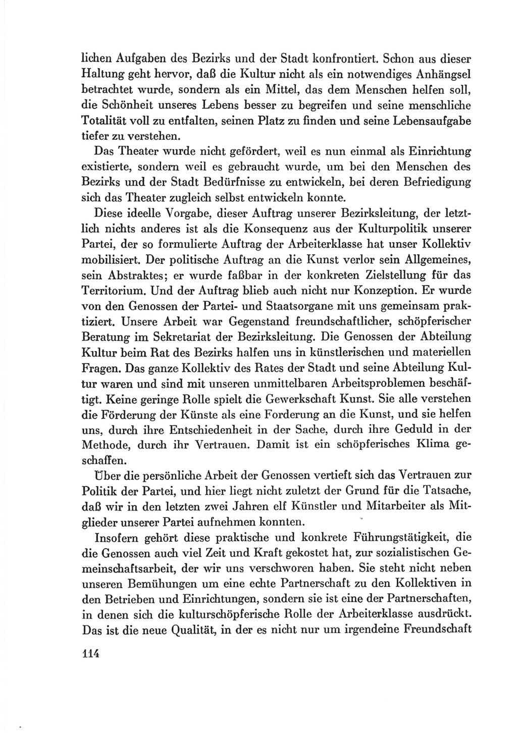 Protokoll der Verhandlungen des Ⅷ. Parteitages der Sozialistischen Einheitspartei Deutschlands (SED) [Deutsche Demokratische Republik (DDR)] 1971, Band 2, Seite 114 (Prot. Verh. Ⅷ. PT SED DDR 1971, Bd. 2, S. 114)