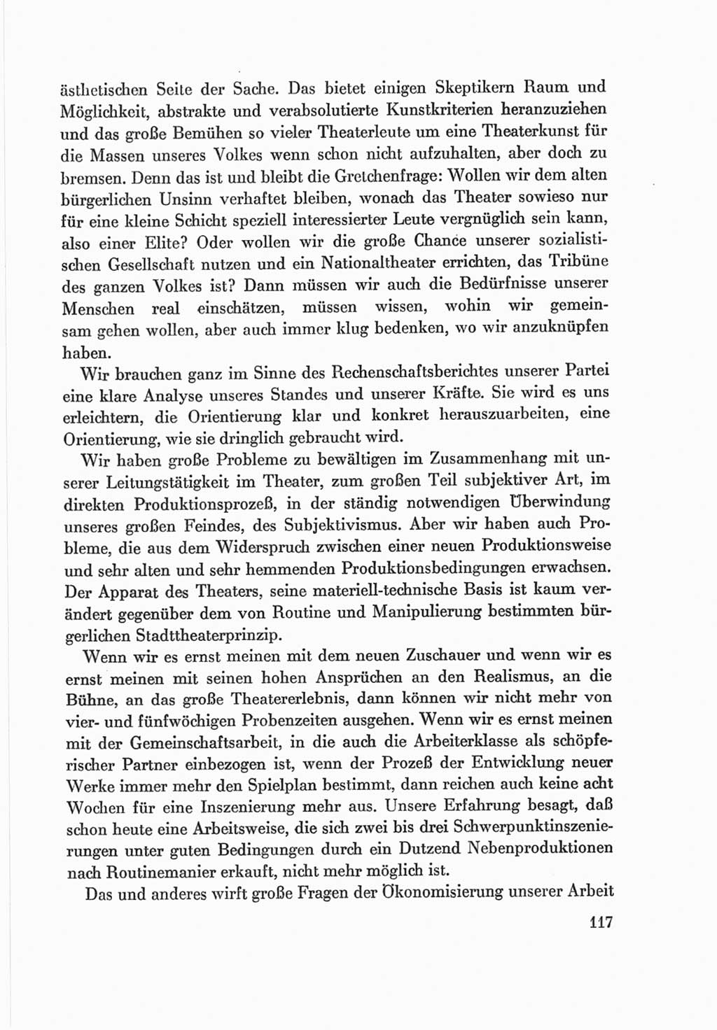 Protokoll der Verhandlungen des Ⅷ. Parteitages der Sozialistischen Einheitspartei Deutschlands (SED) [Deutsche Demokratische Republik (DDR)] 1971, Band 2, Seite 117 (Prot. Verh. Ⅷ. PT SED DDR 1971, Bd. 2, S. 117)