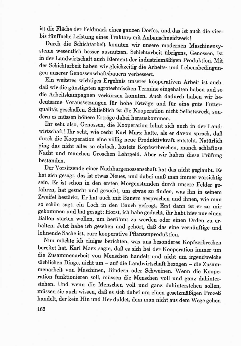 Protokoll der Verhandlungen des Ⅷ. Parteitages der Sozialistischen Einheitspartei Deutschlands (SED) [Deutsche Demokratische Republik (DDR)] 1971, Band 2, Seite 162 (Prot. Verh. Ⅷ. PT SED DDR 1971, Bd. 2, S. 162)