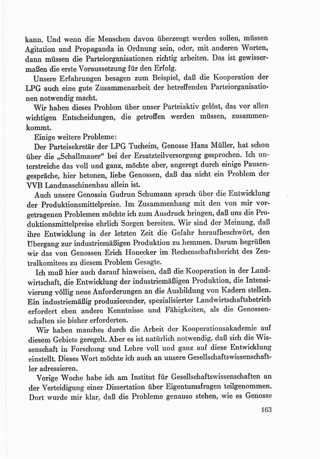 Protokoll der Verhandlungen des Ⅷ. Parteitages der Sozialistischen Einheitspartei Deutschlands (SED) [Deutsche Demokratische Republik (DDR)] 1971, Band 2, Seite 163 (Prot. Verh. Ⅷ. PT SED DDR 1971, Bd. 2, S. 163)