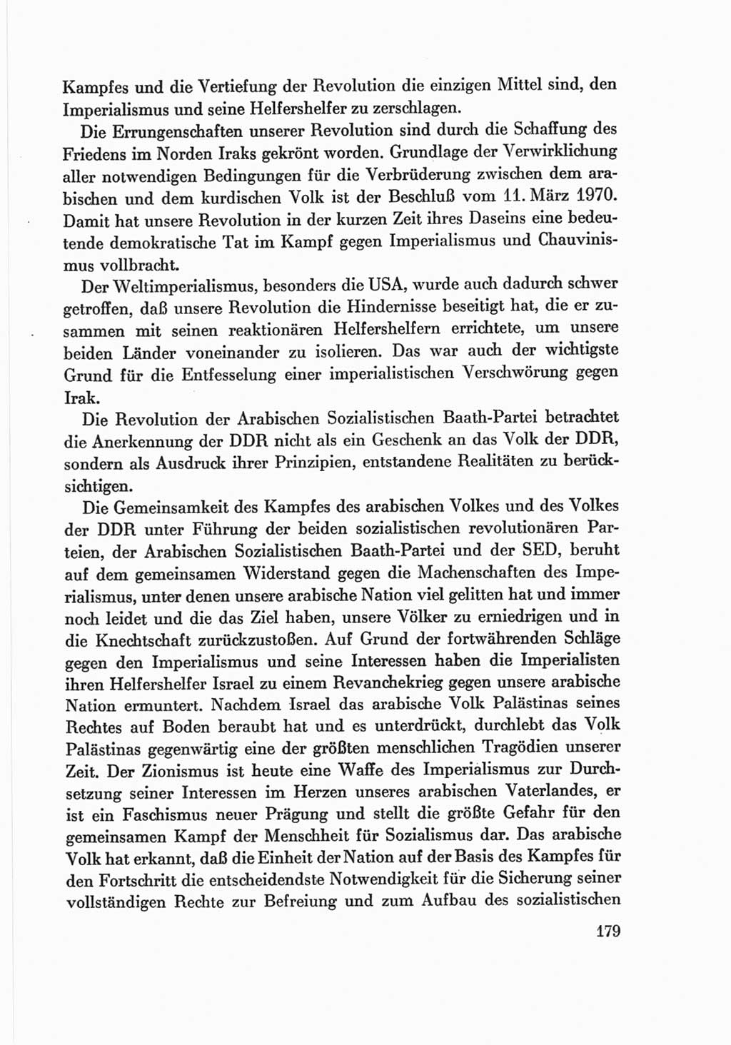 Protokoll der Verhandlungen des Ⅷ. Parteitages der Sozialistischen Einheitspartei Deutschlands (SED) [Deutsche Demokratische Republik (DDR)] 1971, Band 2, Seite 179 (Prot. Verh. Ⅷ. PT SED DDR 1971, Bd. 2, S. 179)