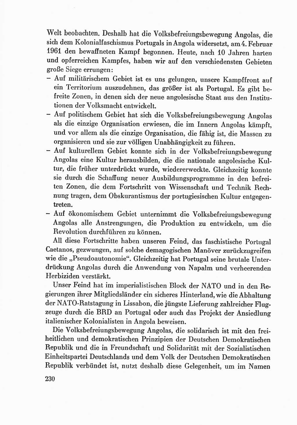 Protokoll der Verhandlungen des Ⅷ. Parteitages der Sozialistischen Einheitspartei Deutschlands (SED) [Deutsche Demokratische Republik (DDR)] 1971, Band 2, Seite 230 (Prot. Verh. Ⅷ. PT SED DDR 1971, Bd. 2, S. 230)