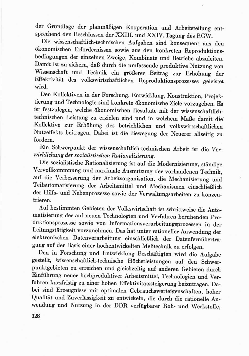 Protokoll der Verhandlungen des Ⅷ. Parteitages der Sozialistischen Einheitspartei Deutschlands (SED) [Deutsche Demokratische Republik (DDR)] 1971, Band 2, Seite 328 (Prot. Verh. Ⅷ. PT SED DDR 1971, Bd. 2, S. 328)