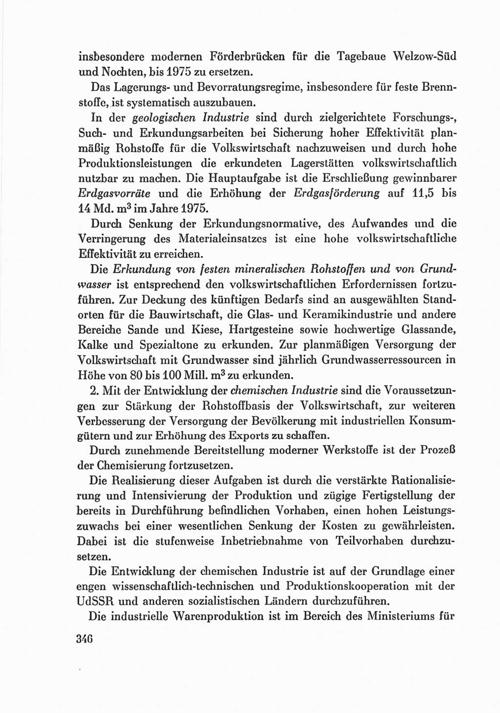 Protokoll der Verhandlungen des Ⅷ. Parteitages der Sozialistischen Einheitspartei Deutschlands (SED) [Deutsche Demokratische Republik (DDR)] 1971, Band 2, Seite 346 (Prot. Verh. Ⅷ. PT SED DDR 1971, Bd. 2, S. 346)