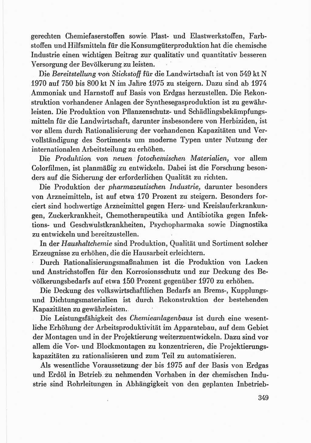 Protokoll der Verhandlungen des Ⅷ. Parteitages der Sozialistischen Einheitspartei Deutschlands (SED) [Deutsche Demokratische Republik (DDR)] 1971, Band 2, Seite 349 (Prot. Verh. Ⅷ. PT SED DDR 1971, Bd. 2, S. 349)