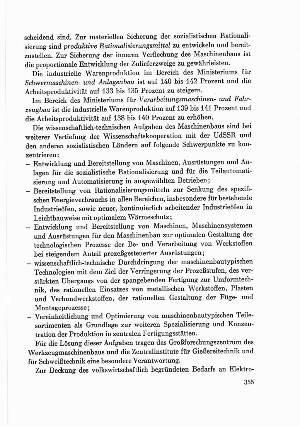 Protokoll der Verhandlungen des Ⅷ. Parteitages der Sozialistischen Einheitspartei Deutschlands (SED) [Deutsche Demokratische Republik (DDR)] 1971, Band 2, Seite 355 (Prot. Verh. Ⅷ. PT SED DDR 1971, Bd. 2, S. 355)