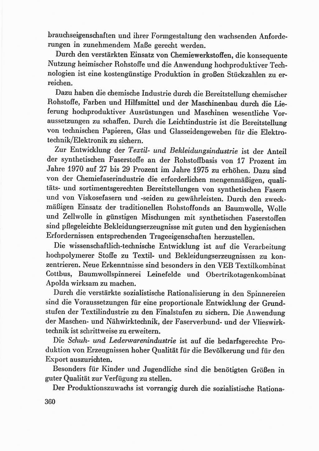 Protokoll der Verhandlungen des Ⅷ. Parteitages der Sozialistischen Einheitspartei Deutschlands (SED) [Deutsche Demokratische Republik (DDR)] 1971, Band 2, Seite 360 (Prot. Verh. Ⅷ. PT SED DDR 1971, Bd. 2, S. 360)