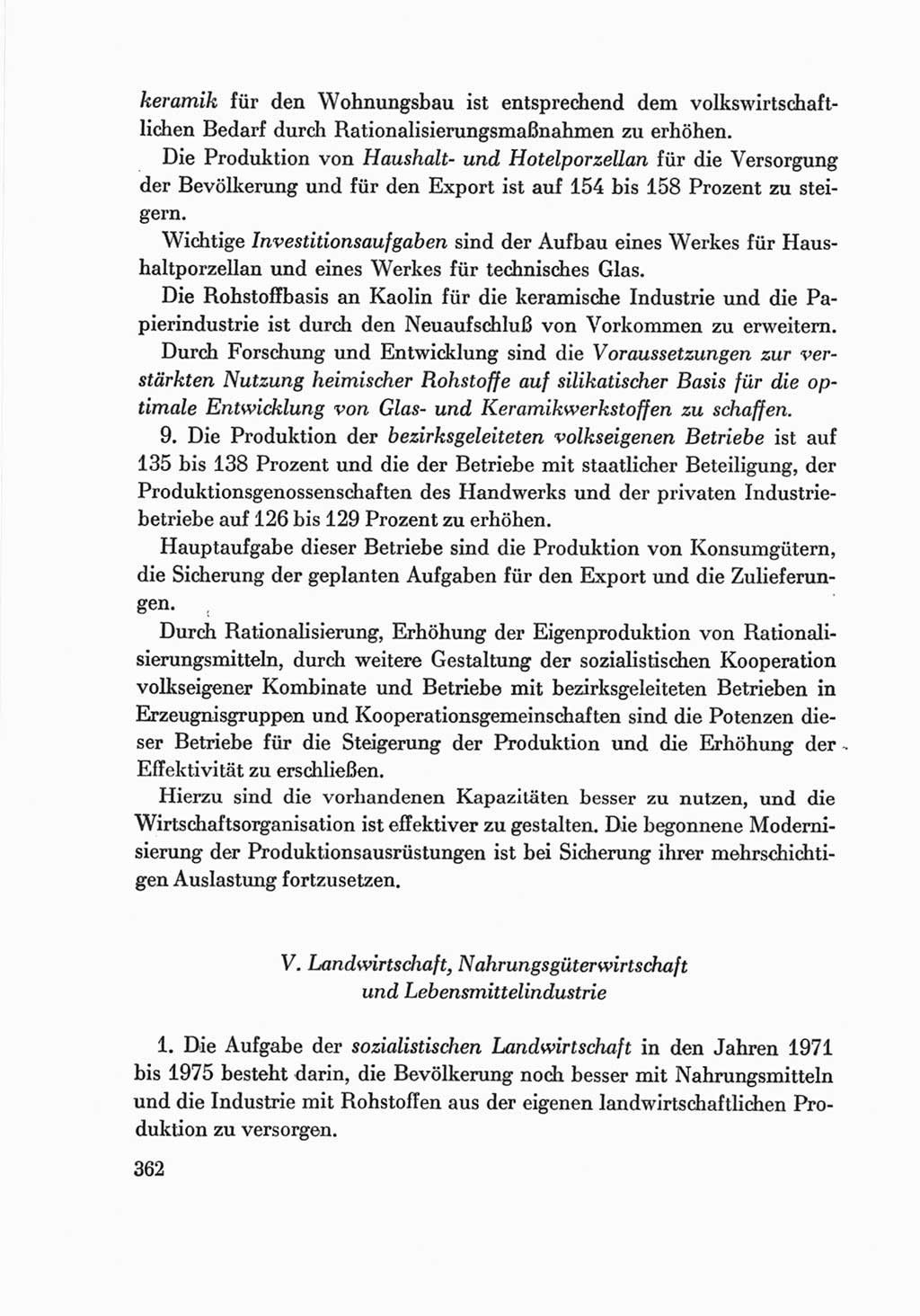 Protokoll der Verhandlungen des Ⅷ. Parteitages der Sozialistischen Einheitspartei Deutschlands (SED) [Deutsche Demokratische Republik (DDR)] 1971, Band 2, Seite 362 (Prot. Verh. Ⅷ. PT SED DDR 1971, Bd. 2, S. 362)