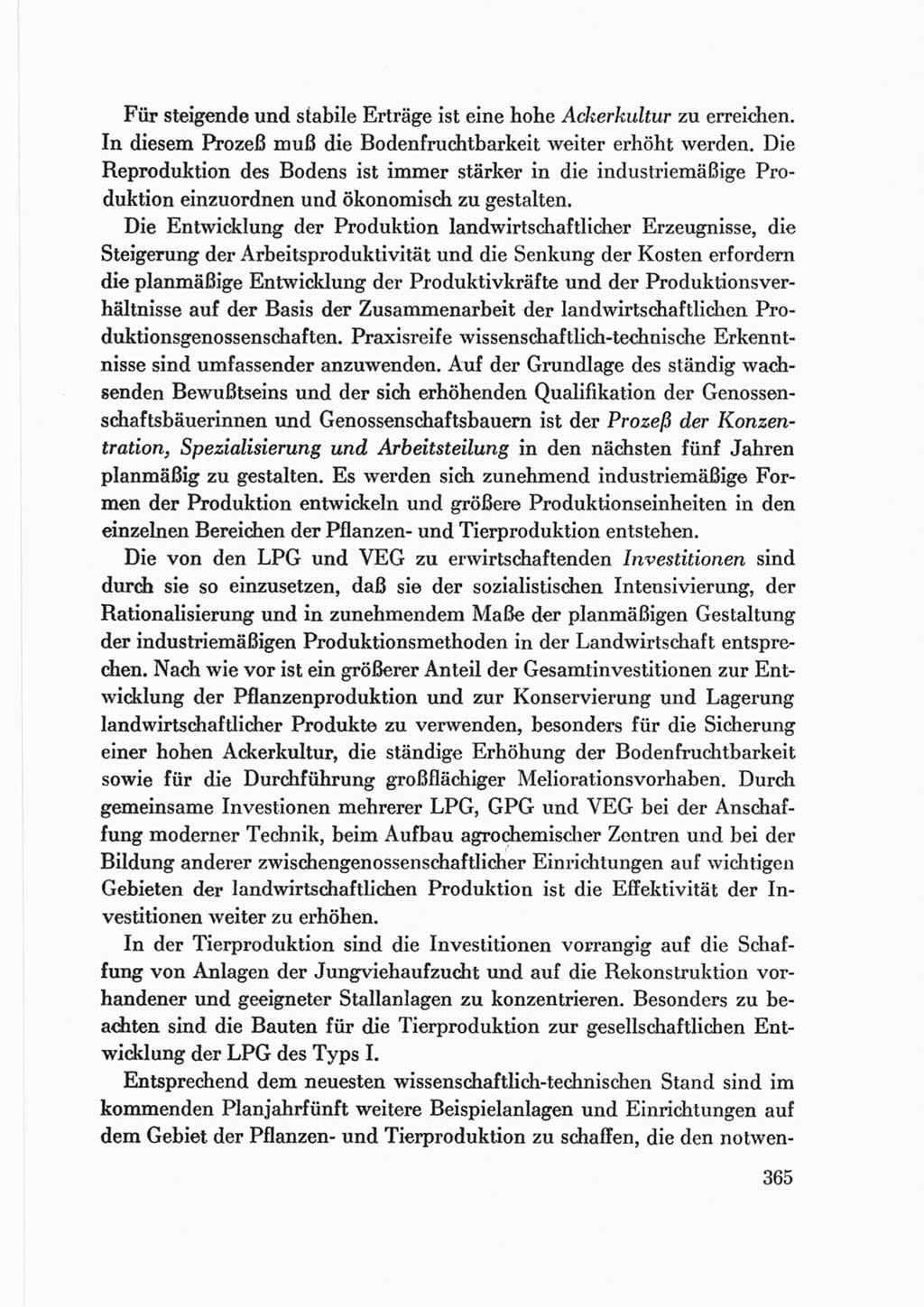 Protokoll der Verhandlungen des Ⅷ. Parteitages der Sozialistischen Einheitspartei Deutschlands (SED) [Deutsche Demokratische Republik (DDR)] 1971, Band 2, Seite 365 (Prot. Verh. Ⅷ. PT SED DDR 1971, Bd. 2, S. 365)