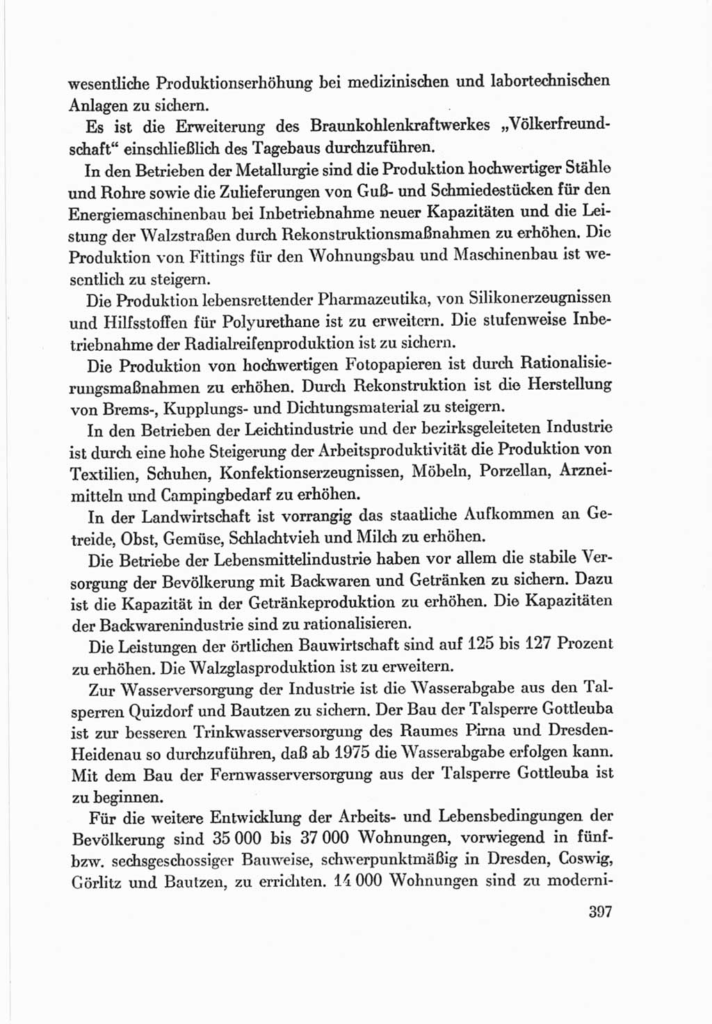 Protokoll der Verhandlungen des Ⅷ. Parteitages der Sozialistischen Einheitspartei Deutschlands (SED) [Deutsche Demokratische Republik (DDR)] 1971, Band 2, Seite 397 (Prot. Verh. Ⅷ. PT SED DDR 1971, Bd. 2, S. 397)