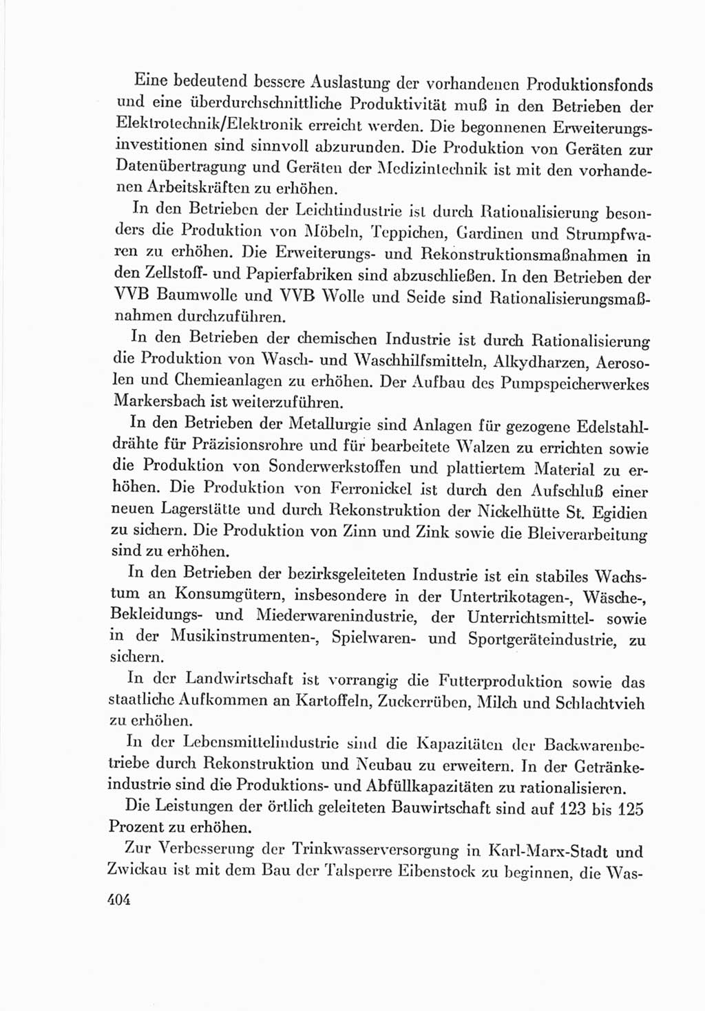 Protokoll der Verhandlungen des Ⅷ. Parteitages der Sozialistischen Einheitspartei Deutschlands (SED) [Deutsche Demokratische Republik (DDR)] 1971, Band 2, Seite 404 (Prot. Verh. Ⅷ. PT SED DDR 1971, Bd. 2, S. 404)