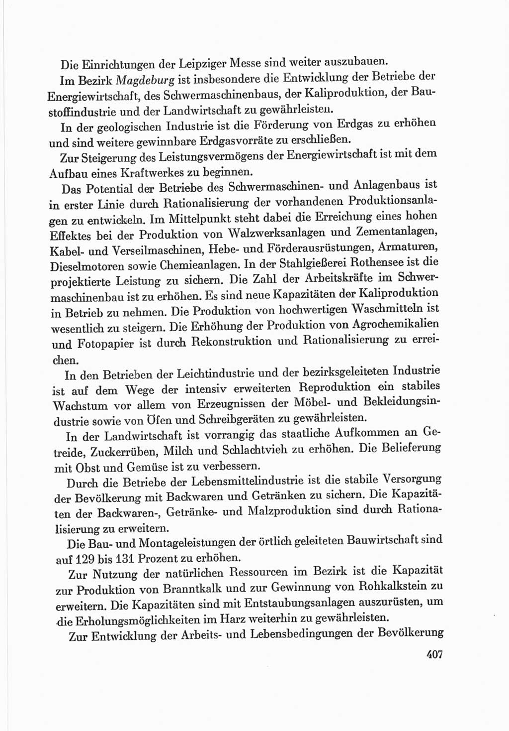 Protokoll der Verhandlungen des Ⅷ. Parteitages der Sozialistischen Einheitspartei Deutschlands (SED) [Deutsche Demokratische Republik (DDR)] 1971, Band 2, Seite 407 (Prot. Verh. Ⅷ. PT SED DDR 1971, Bd. 2, S. 407)