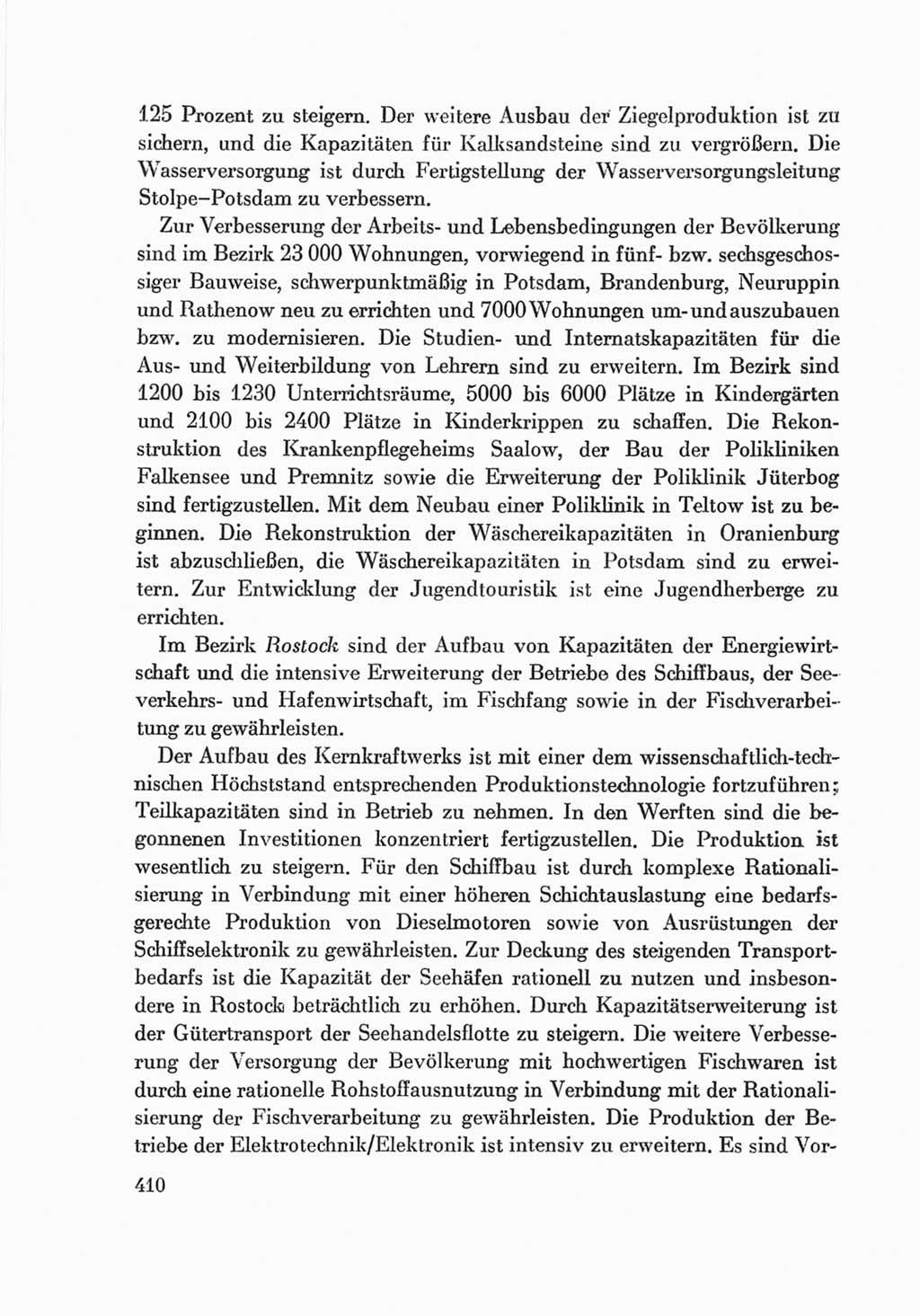 Protokoll der Verhandlungen des Ⅷ. Parteitages der Sozialistischen Einheitspartei Deutschlands (SED) [Deutsche Demokratische Republik (DDR)] 1971, Band 2, Seite 410 (Prot. Verh. Ⅷ. PT SED DDR 1971, Bd. 2, S. 410)