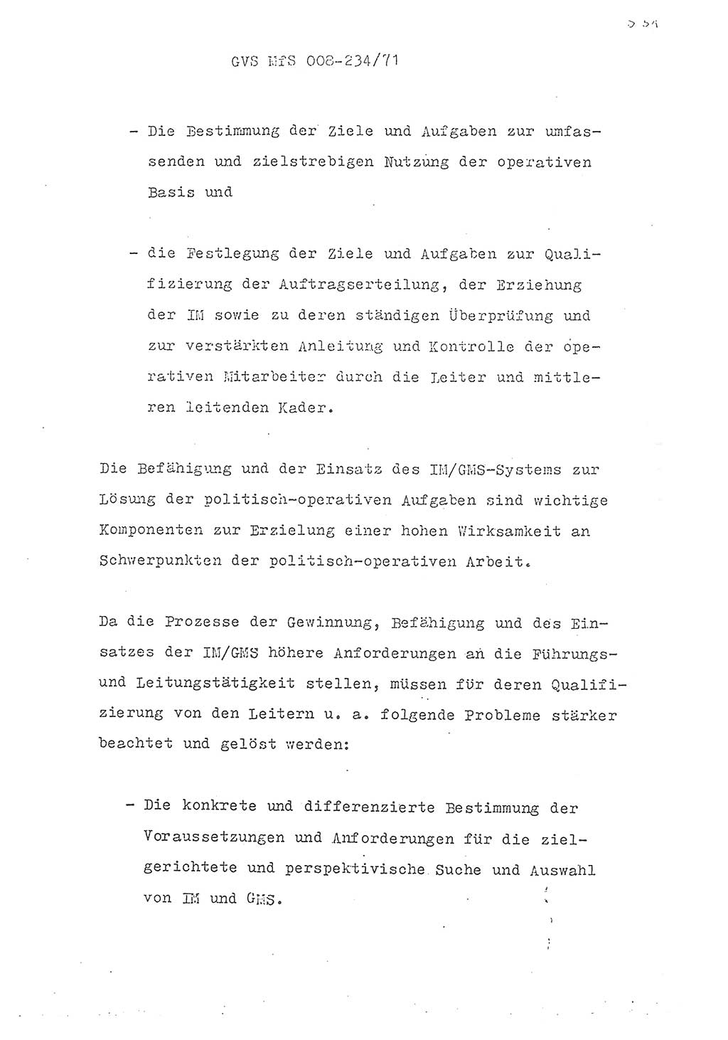 Referat des Genossen Minister (Generaloberst Erich Mielke) zum zentralen Führungsseminar (MfS), Grundfragen der politisch-operativen Arbeit und ihrer Führung und Leitung, Deutsche Demokratische Republik (DDR), Ministerium für Staatssicherheit (MfS), Der Minister, Geheime Verschlußsache (GVS) 008-234/71, Berlin 1971, Blatt 531 (Ref. Fü.-Sem. DDR MfS Min. GVS 008-234/71 1971, Bl. 531)