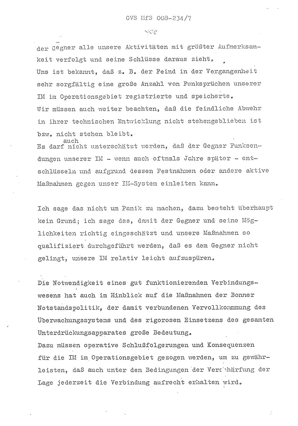 Referat des Genossen Minister (Generaloberst Erich Mielke) zum zentralen Führungsseminar (MfS), Grundfragen der politisch-operativen Arbeit und ihrer Führung und Leitung, Deutsche Demokratische Republik (DDR), Ministerium für Staatssicherheit (MfS), Der Minister, Geheime Verschlußsache (GVS) 008-234/71, Berlin 1971, Blatt 537 (Ref. Fü.-Sem. DDR MfS Min. GVS 008-234/71 1971, Bl. 537)