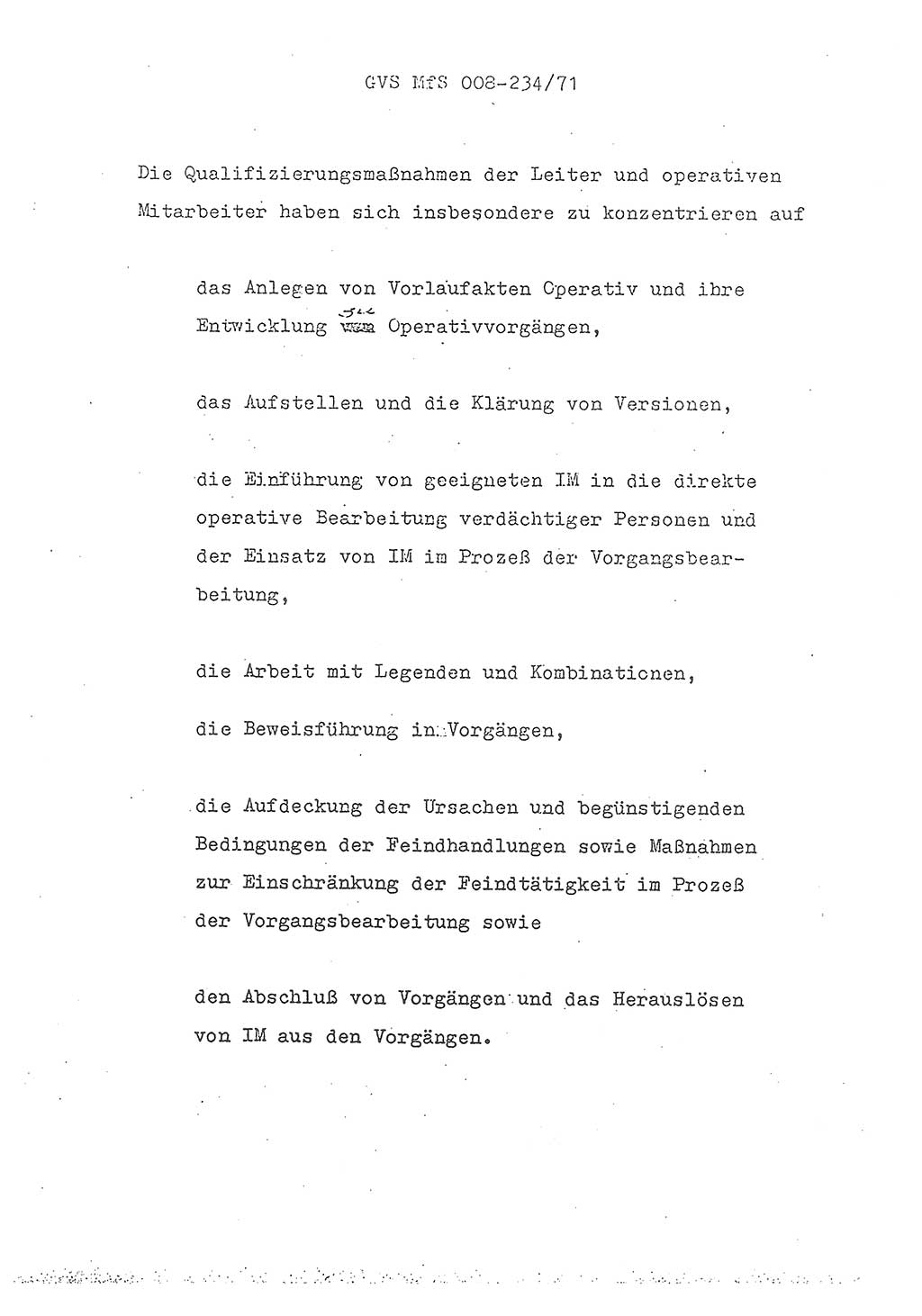 Referat des Genossen Minister (Generaloberst Erich Mielke) zum zentralen Führungsseminar (MfS), Grundfragen der politisch-operativen Arbeit und ihrer Führung und Leitung, Deutsche Demokratische Republik (DDR), Ministerium für Staatssicherheit (MfS), Der Minister, Geheime Verschlußsache (GVS) 008-234/71, Berlin 1971, Blatt 567 (Ref. Fü.-Sem. DDR MfS Min. GVS 008-234/71 1971, Bl. 567)