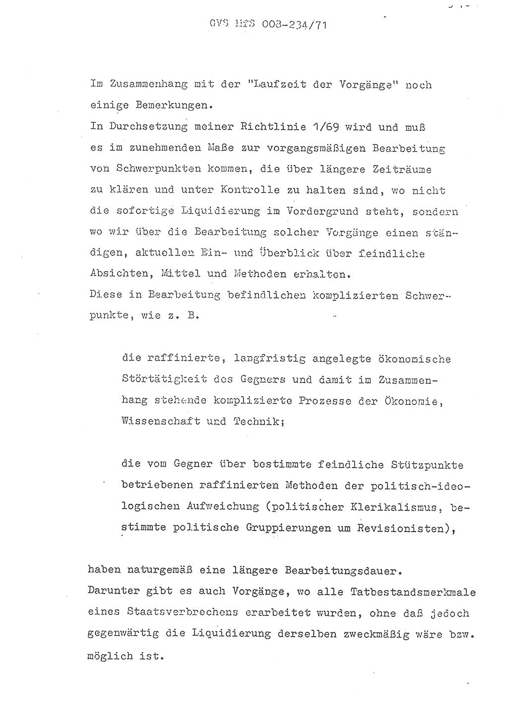 Referat des Genossen Minister (Generaloberst Erich Mielke) zum zentralen Führungsseminar (MfS), Grundfragen der politisch-operativen Arbeit und ihrer Führung und Leitung, Deutsche Demokratische Republik (DDR), Ministerium für Staatssicherheit (MfS), Der Minister, Geheime Verschlußsache (GVS) 008-234/71, Berlin 1971, Blatt 570 (Ref. Fü.-Sem. DDR MfS Min. GVS 008-234/71 1971, Bl. 570)