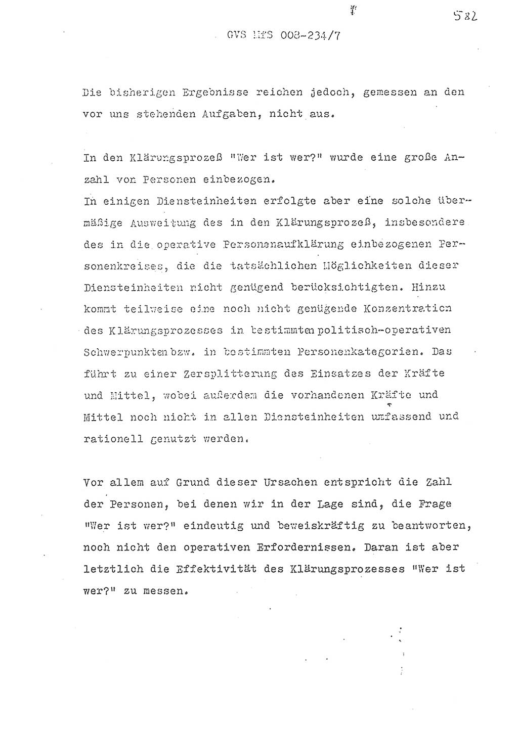 Referat des Genossen Minister (Generaloberst Erich Mielke) zum zentralen Führungsseminar (MfS), Grundfragen der politisch-operativen Arbeit und ihrer Führung und Leitung, Deutsche Demokratische Republik (DDR), Ministerium für Staatssicherheit (MfS), Der Minister, Geheime Verschlußsache (GVS) 008-234/71, Berlin 1971, Blatt 582 (Ref. Fü.-Sem. DDR MfS Min. GVS 008-234/71 1971, Bl. 582)