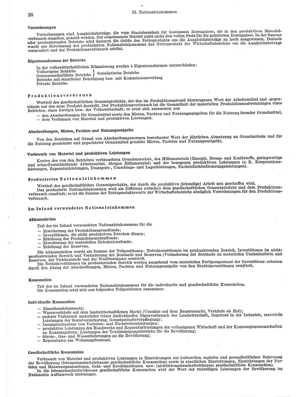 Statistisches Jahrbuch der Deutschen Demokratischen Republik (DDR) 1971, Seite 38 (Stat. Jb. DDR 1971, S. 38)