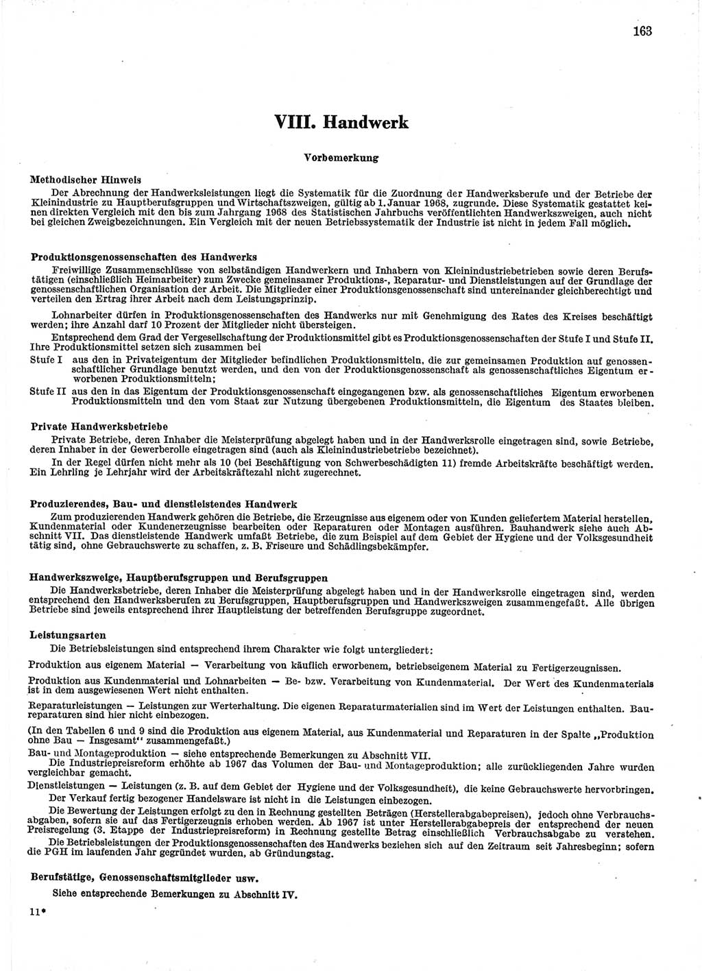 Statistisches Jahrbuch der Deutschen Demokratischen Republik (DDR) 1971, Seite 163 (Stat. Jb. DDR 1971, S. 163)