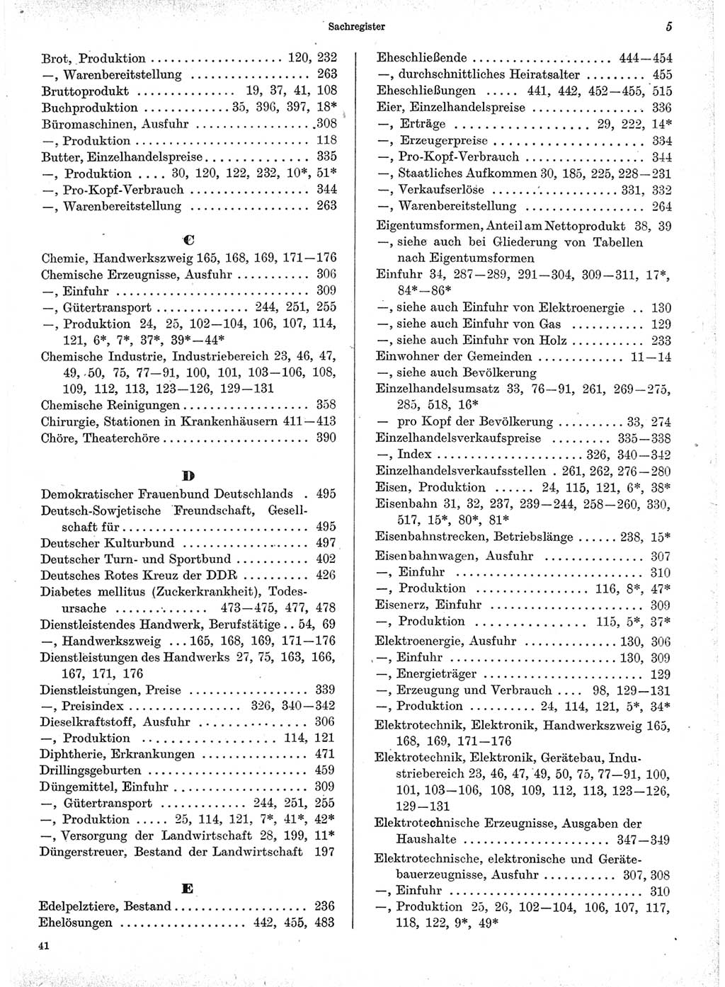Statistisches Jahrbuch der Deutschen Demokratischen Republik (DDR) 1971, Seite 5 (Stat. Jb. DDR 1971, S. 5)