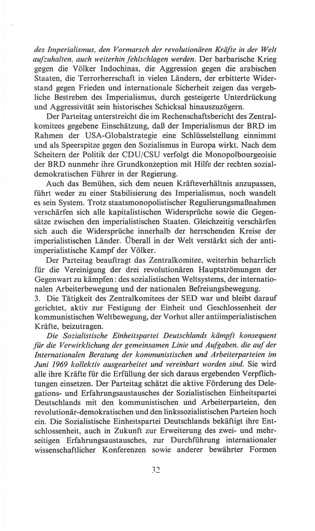 Volkskammer (VK) der Deutschen Demokratischen Republik (DDR), 6. Wahlperiode 1971-1976, Seite 32 (VK. DDR 6. WP. 1971-1976, S. 32)