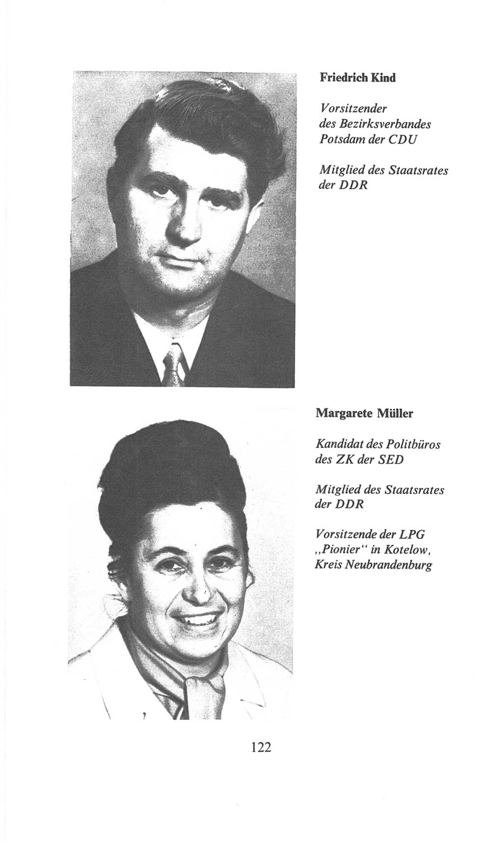 Volkskammer (VK) der Deutschen Demokratischen Republik (DDR), 6. Wahlperiode 1971-1976, Seite 122 (VK. DDR 6. WP. 1971-1976, S. 122)