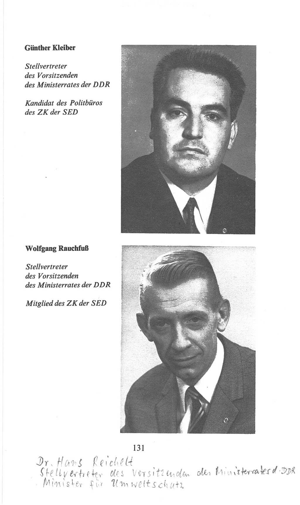 Volkskammer (VK) der Deutschen Demokratischen Republik (DDR), 6. Wahlperiode 1971-1976, Seite 131 (VK. DDR 6. WP. 1971-1976, S. 131)