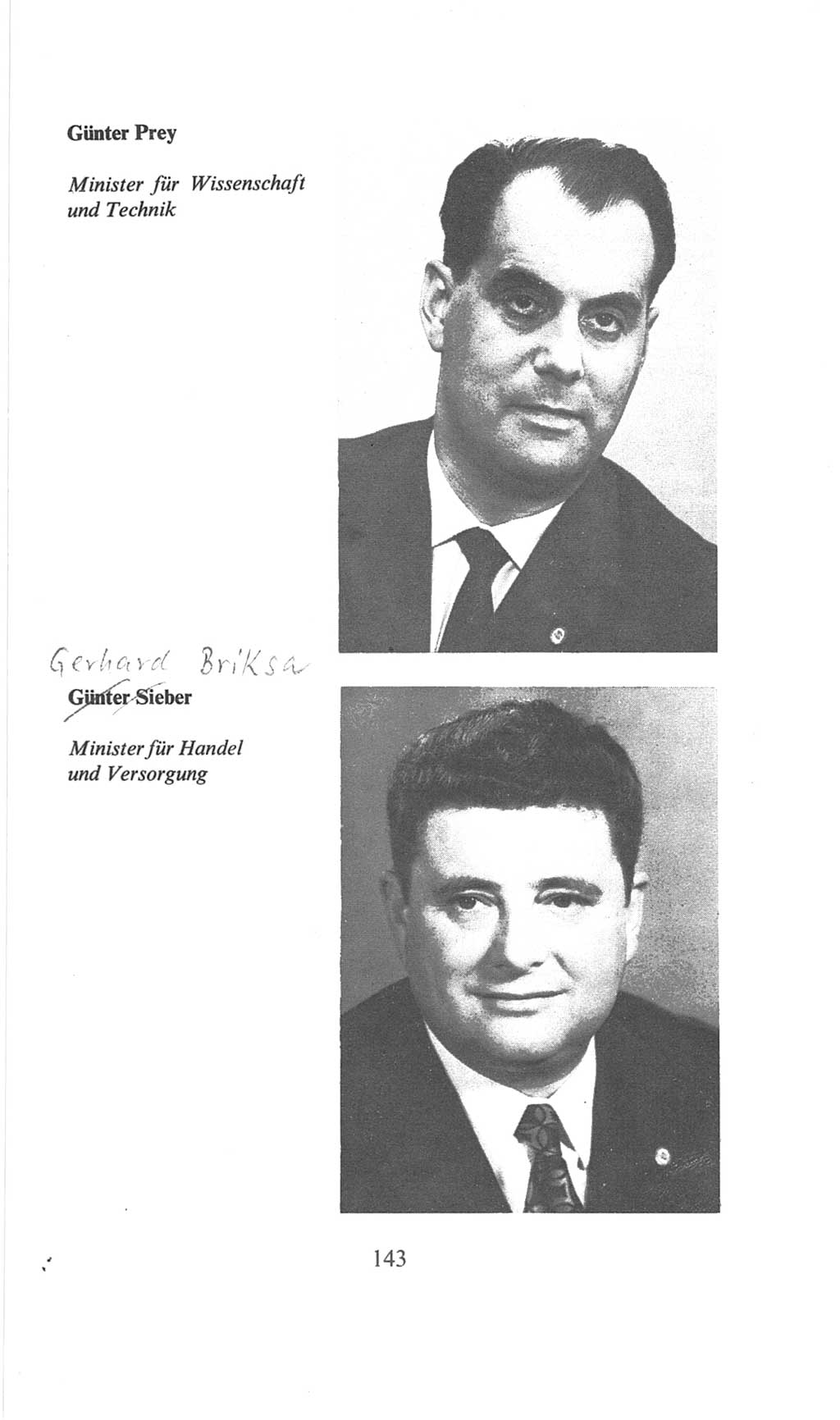 Volkskammer (VK) der Deutschen Demokratischen Republik (DDR), 6. Wahlperiode 1971-1976, Seite 143 (VK. DDR 6. WP. 1971-1976, S. 143)