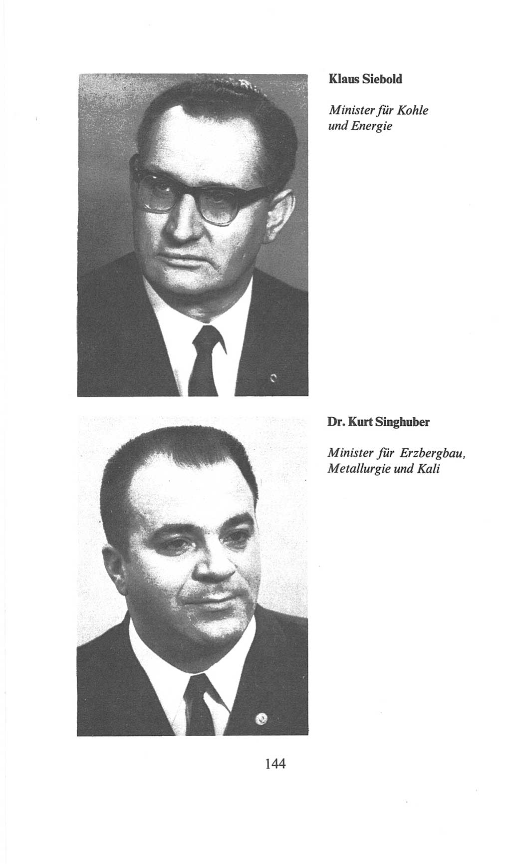 Volkskammer (VK) der Deutschen Demokratischen Republik (DDR), 6. Wahlperiode 1971-1976, Seite 144 (VK. DDR 6. WP. 1971-1976, S. 144)