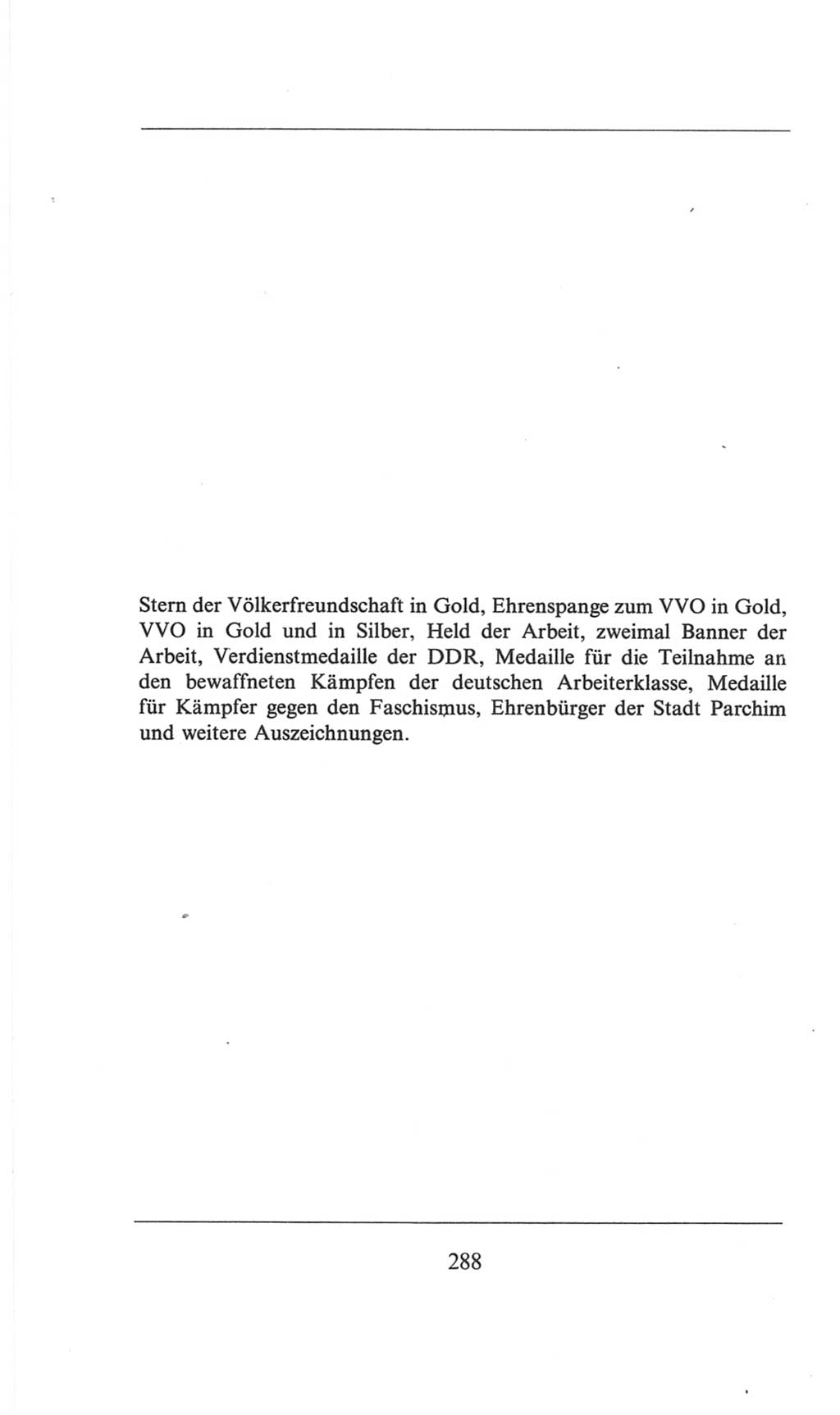Volkskammer (VK) der Deutschen Demokratischen Republik (DDR), 6. Wahlperiode 1971-1976, Seite 288 (VK. DDR 6. WP. 1971-1976, S. 288)