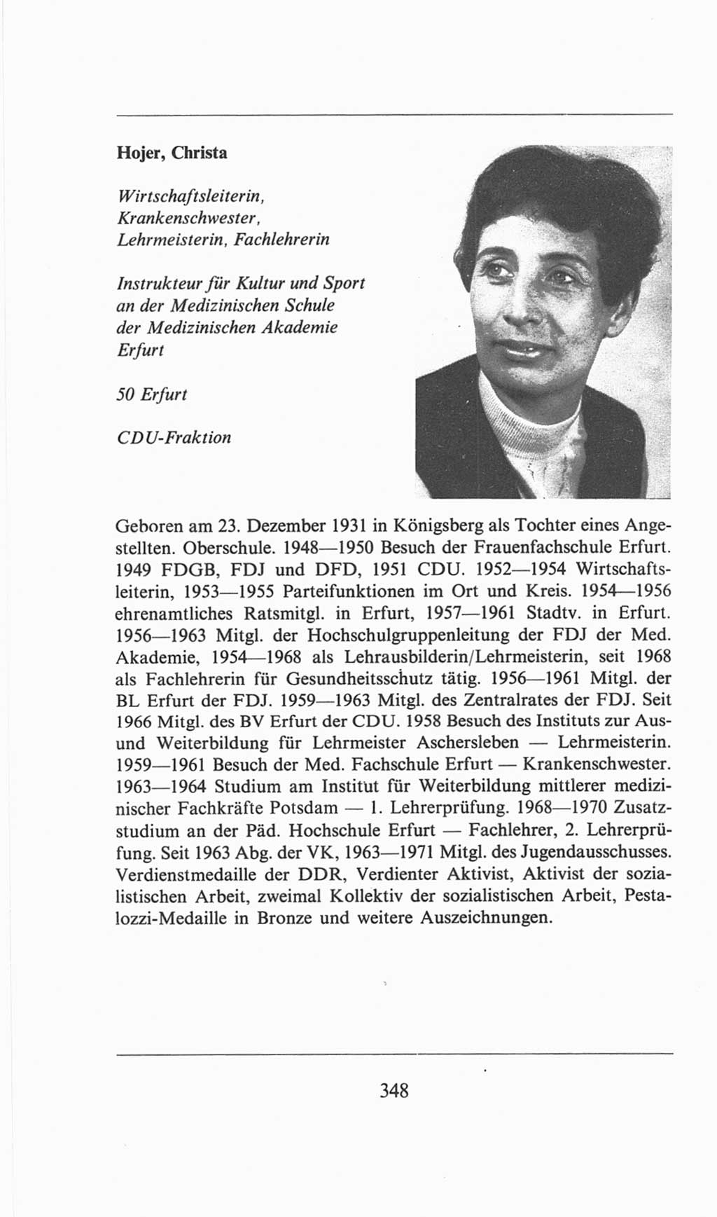 Volkskammer (VK) der Deutschen Demokratischen Republik (DDR), 6. Wahlperiode 1971-1976, Seite 348 (VK. DDR 6. WP. 1971-1976, S. 348)