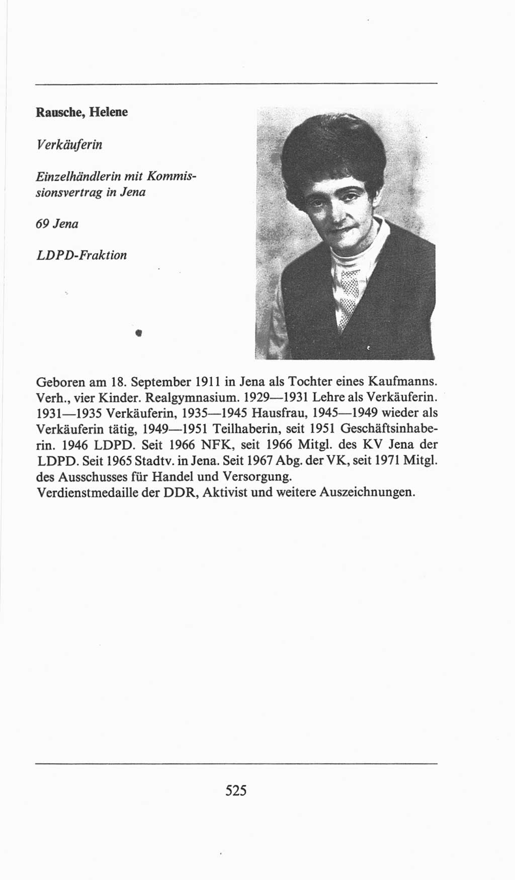 Volkskammer (VK) der Deutschen Demokratischen Republik (DDR), 6. Wahlperiode 1971-1976, Seite 525 (VK. DDR 6. WP. 1971-1976, S. 525)