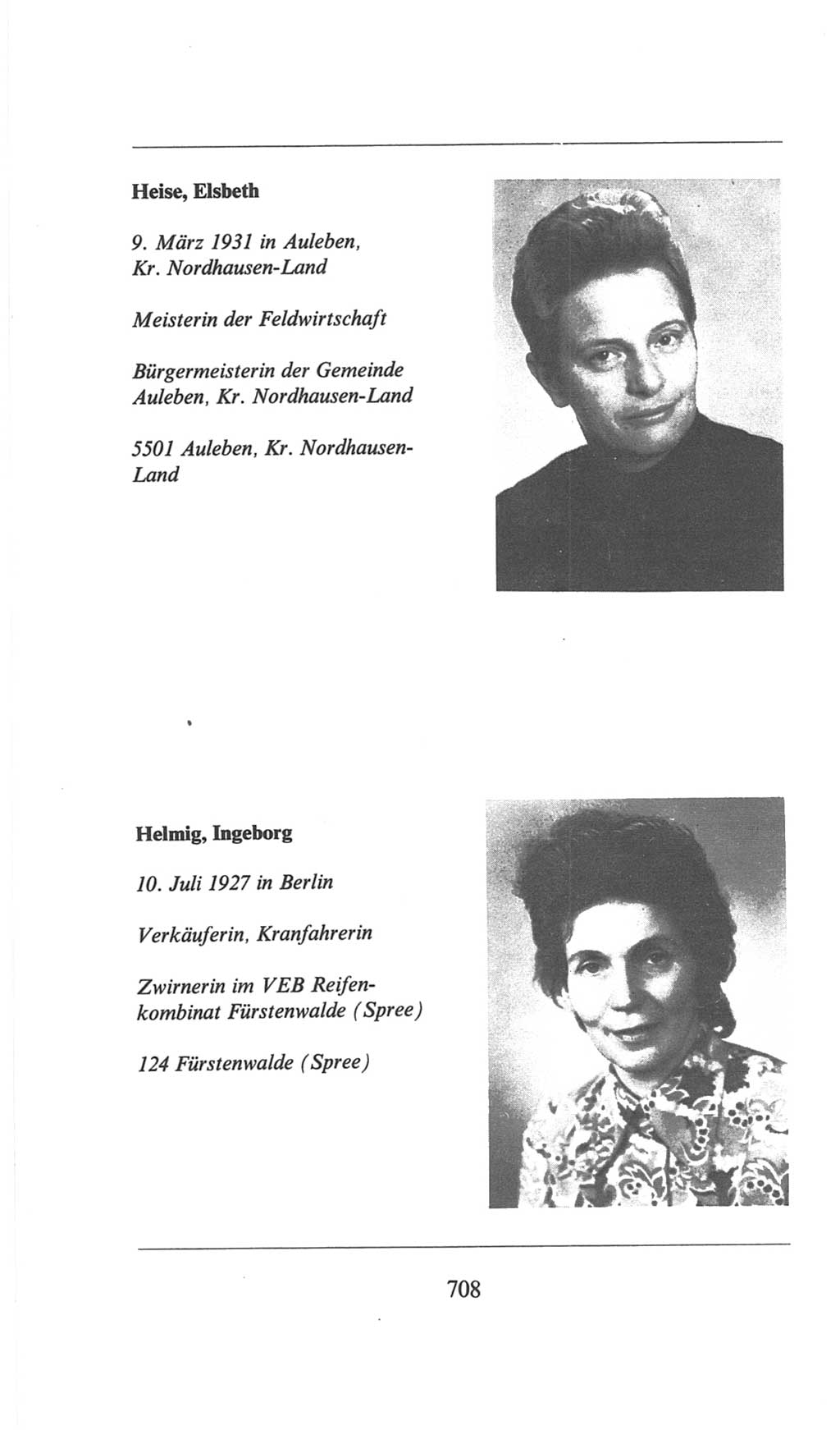 Volkskammer (VK) der Deutschen Demokratischen Republik (DDR), 6. Wahlperiode 1971-1976, Seite 708 (VK. DDR 6. WP. 1971-1976, S. 708)