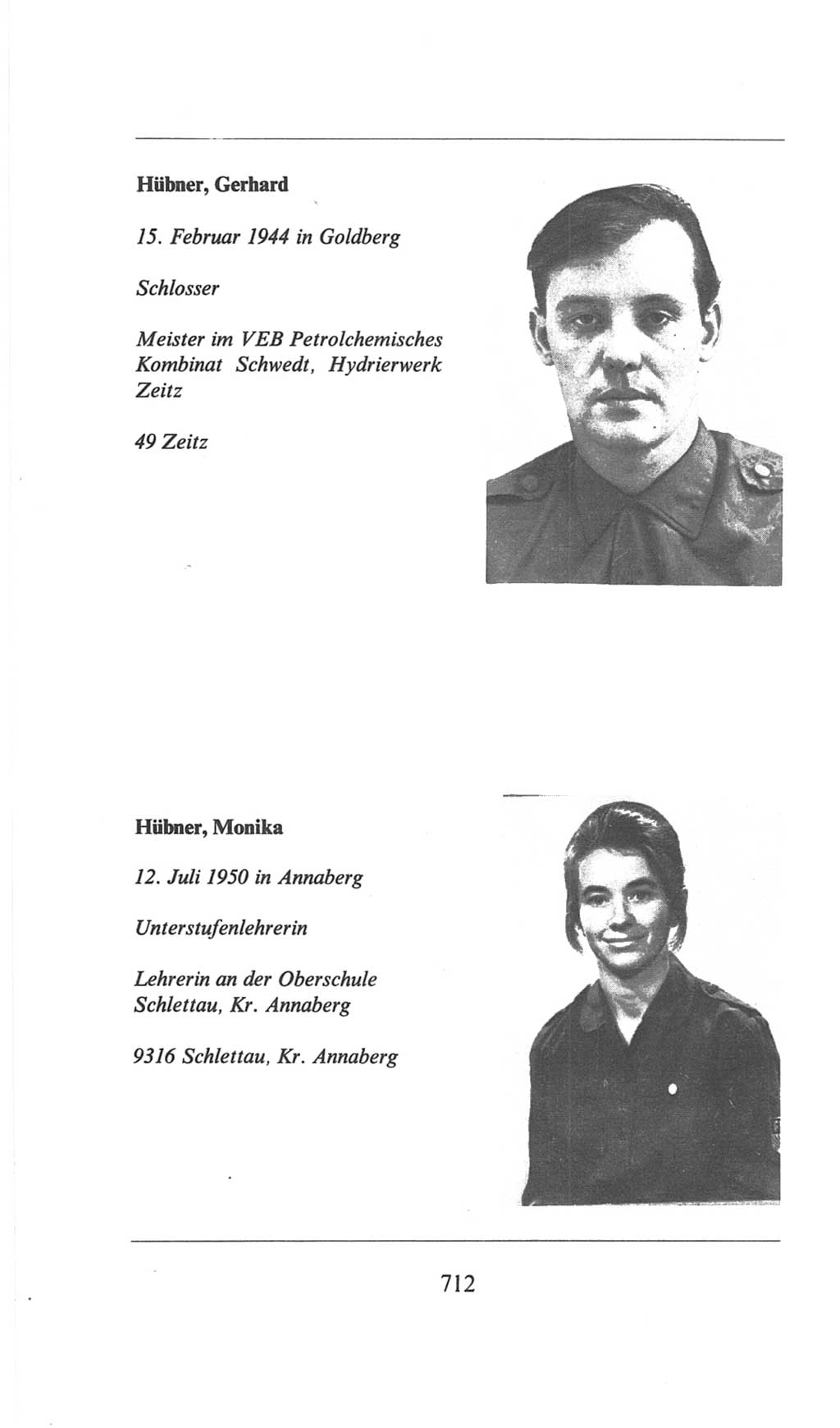 Volkskammer (VK) der Deutschen Demokratischen Republik (DDR), 6. Wahlperiode 1971-1976, Seite 712 (VK. DDR 6. WP. 1971-1976, S. 712)