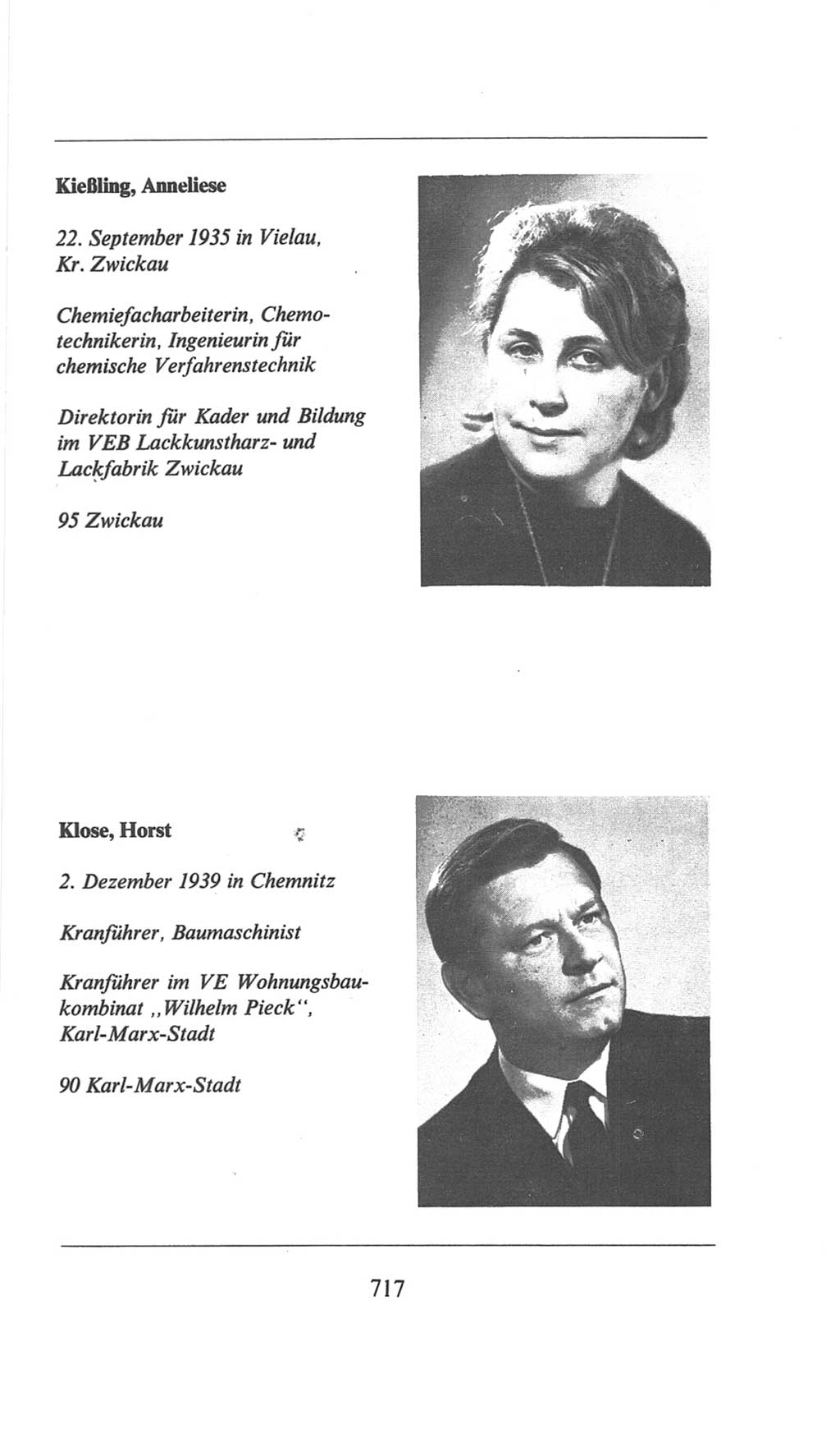 Volkskammer (VK) der Deutschen Demokratischen Republik (DDR), 6. Wahlperiode 1971-1976, Seite 717 (VK. DDR 6. WP. 1971-1976, S. 717)