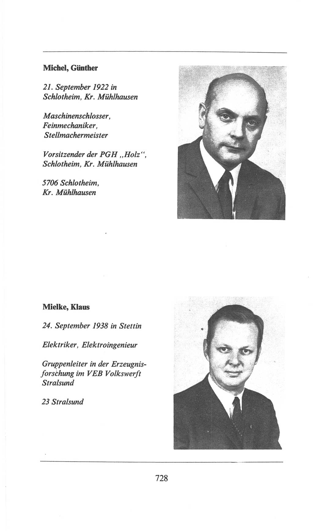 Volkskammer (VK) der Deutschen Demokratischen Republik (DDR), 6. Wahlperiode 1971-1976, Seite 728 (VK. DDR 6. WP. 1971-1976, S. 728)