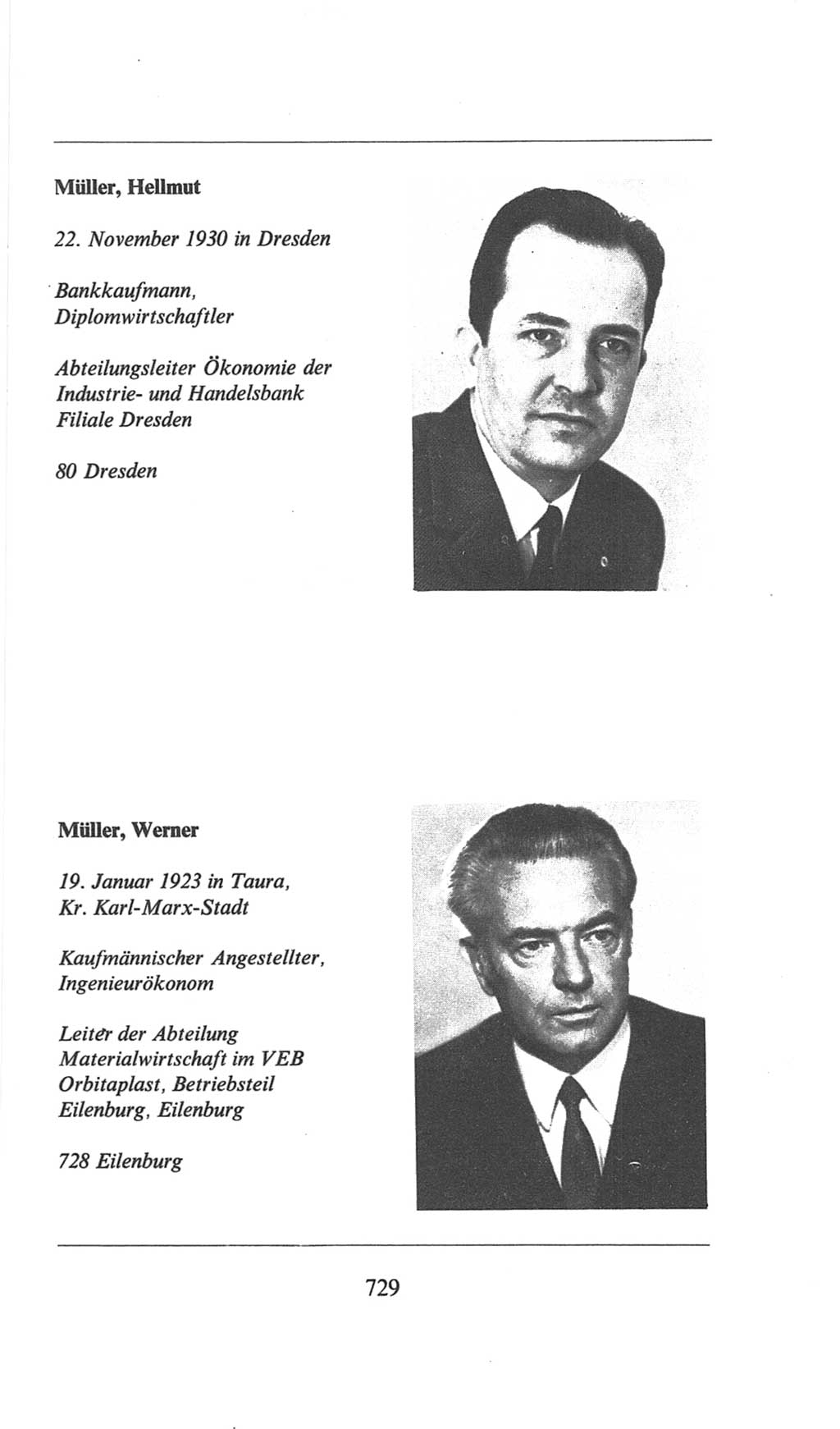 Volkskammer (VK) der Deutschen Demokratischen Republik (DDR), 6. Wahlperiode 1971-1976, Seite 729 (VK. DDR 6. WP. 1971-1976, S. 729)