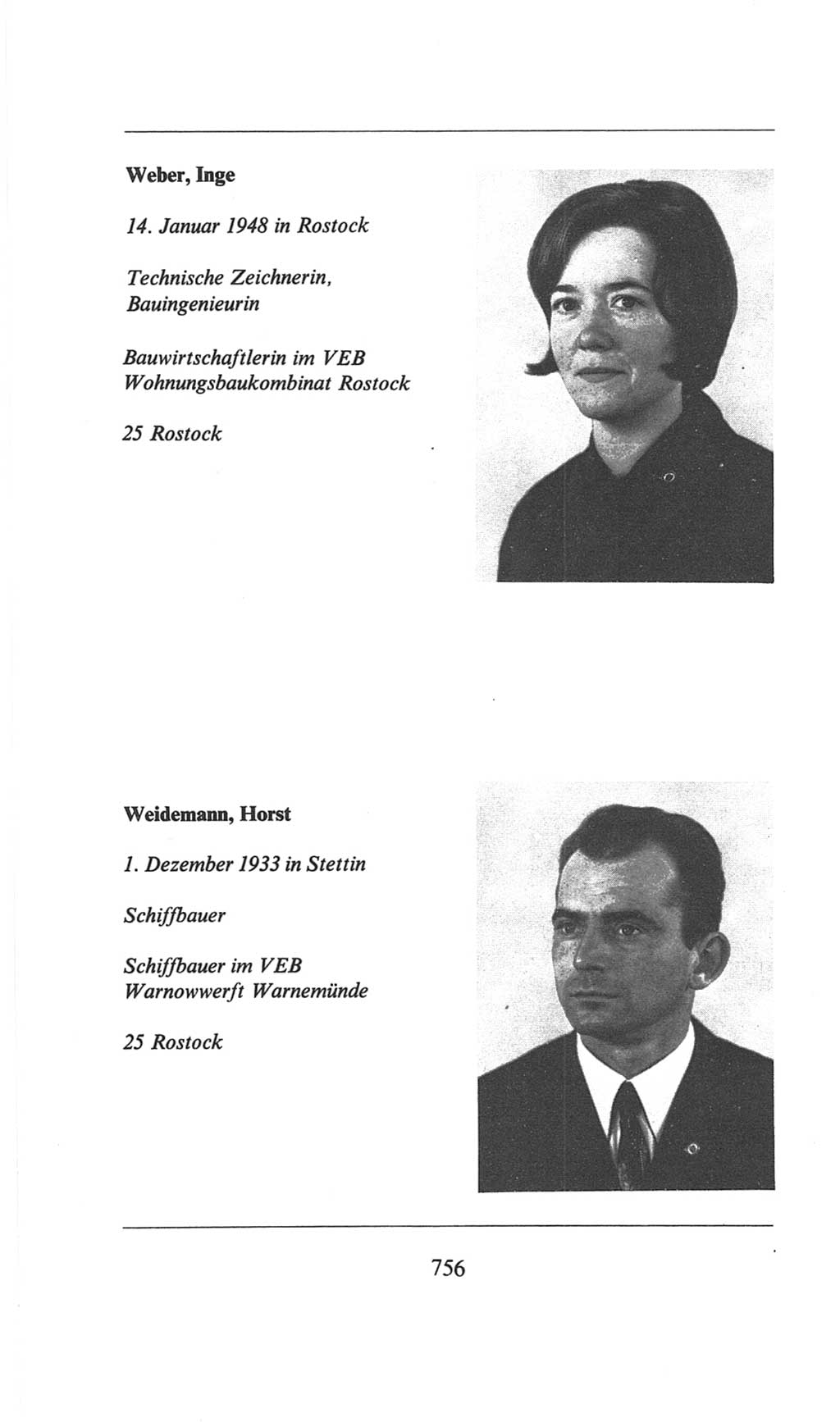 Volkskammer (VK) der Deutschen Demokratischen Republik (DDR), 6. Wahlperiode 1971-1976, Seite 756 (VK. DDR 6. WP. 1971-1976, S. 756)