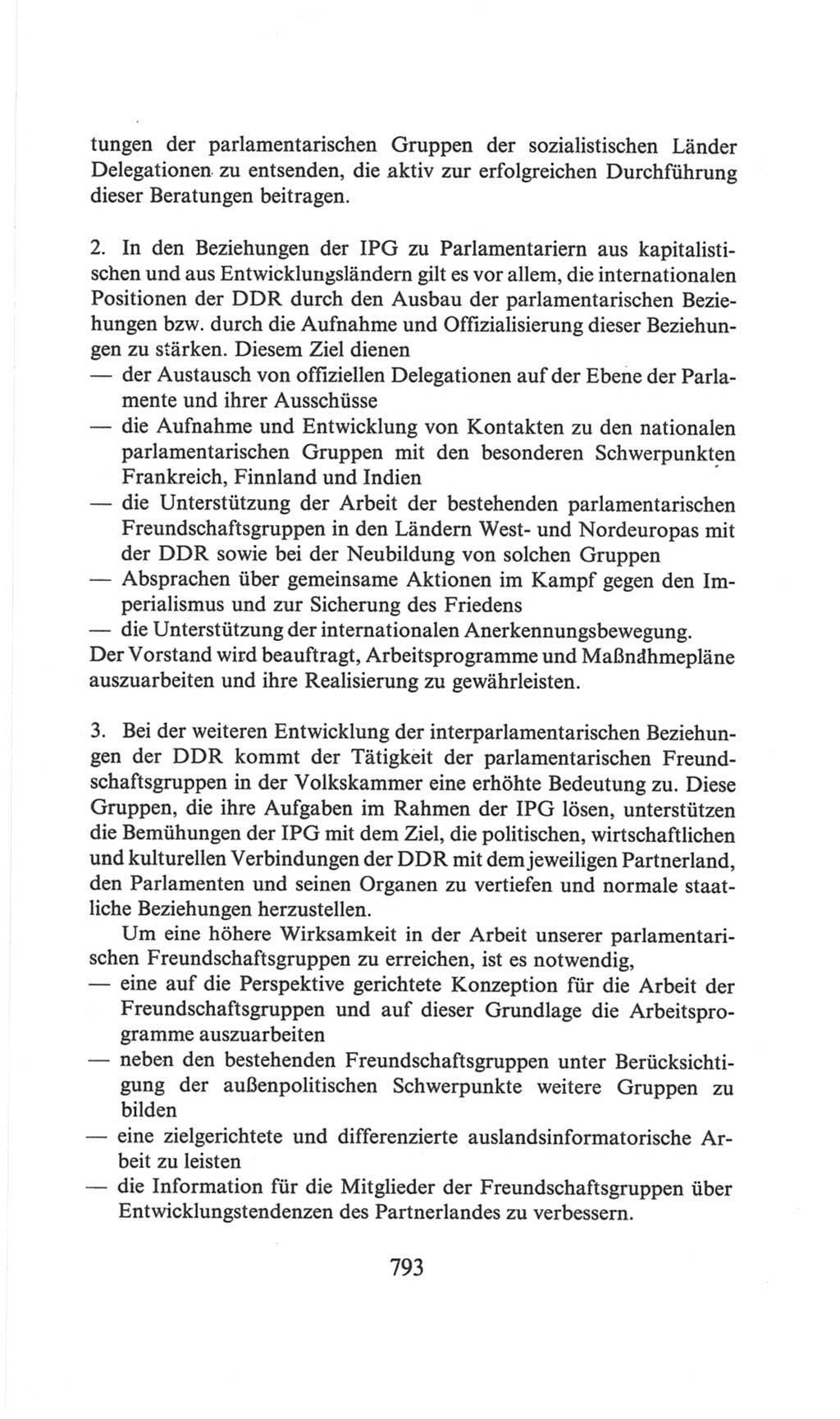 Volkskammer (VK) der Deutschen Demokratischen Republik (DDR), 6. Wahlperiode 1971-1976, Seite 793 (VK. DDR 6. WP. 1971-1976, S. 793)
