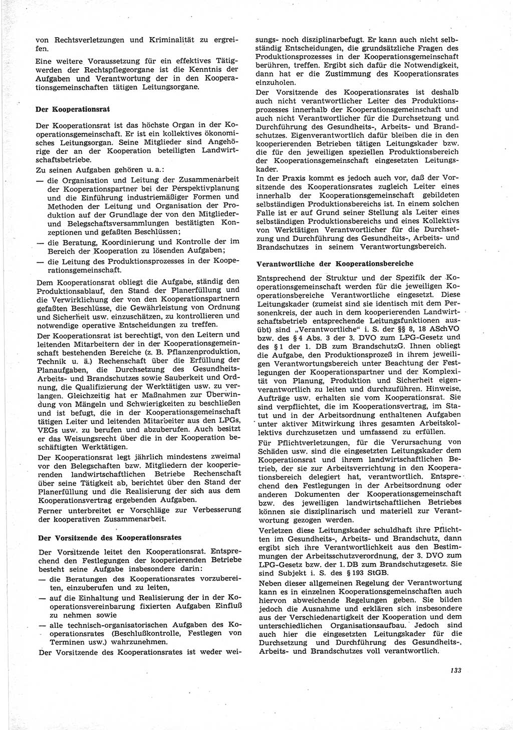 Neue Justiz (NJ), Zeitschrift für Recht und Rechtswissenschaft [Deutsche Demokratische Republik (DDR)], 25. Jahrgang 1971, Seite 133 (NJ DDR 1971, S. 133)