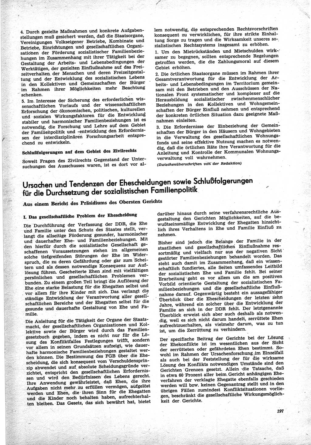 Neue Justiz (NJ), Zeitschrift für Recht und Rechtswissenschaft [Deutsche Demokratische Republik (DDR)], 25. Jahrgang 1971, Seite 197 (NJ DDR 1971, S. 197)