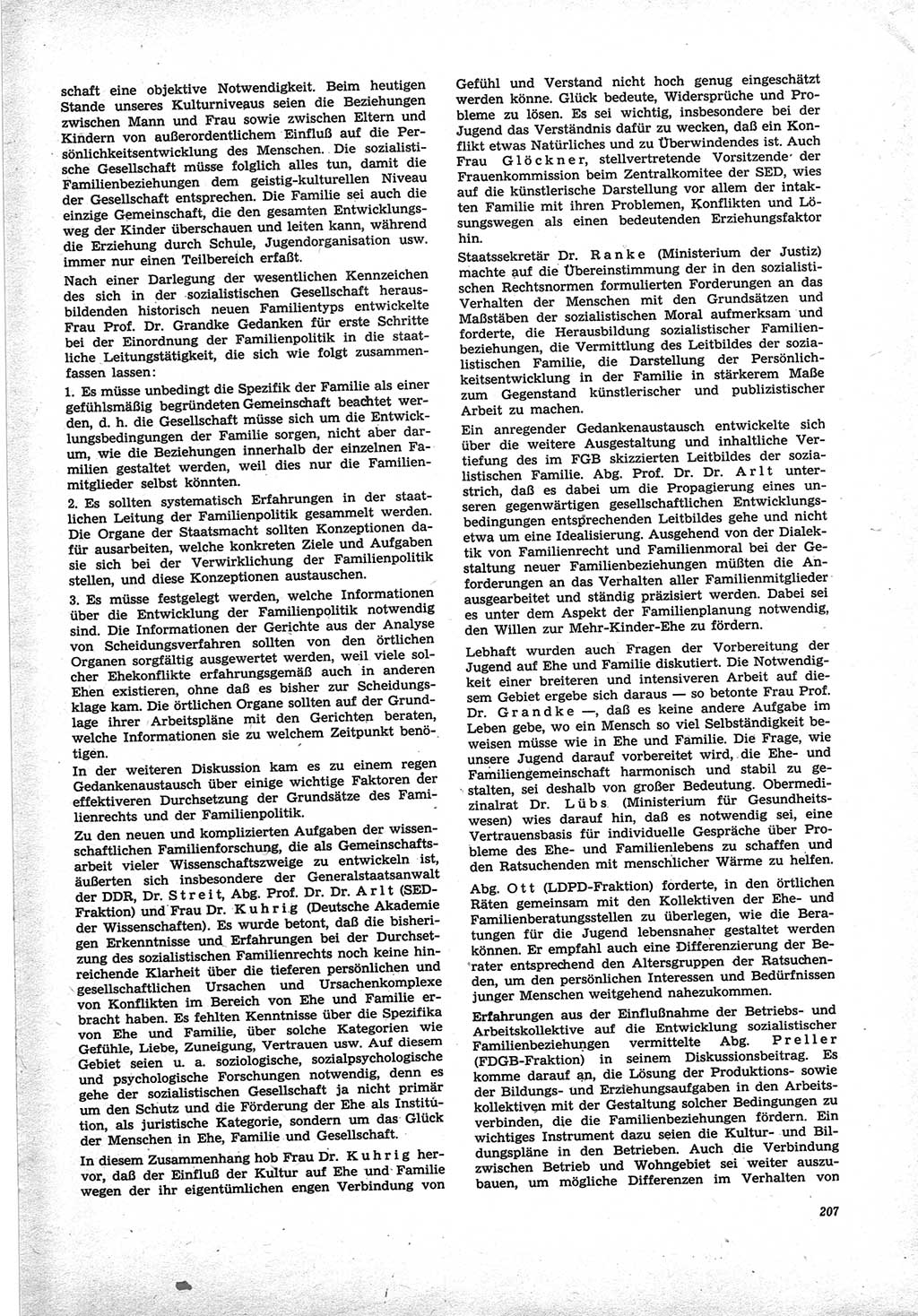 Neue Justiz (NJ), Zeitschrift für Recht und Rechtswissenschaft [Deutsche Demokratische Republik (DDR)], 25. Jahrgang 1971, Seite 207 (NJ DDR 1971, S. 207)